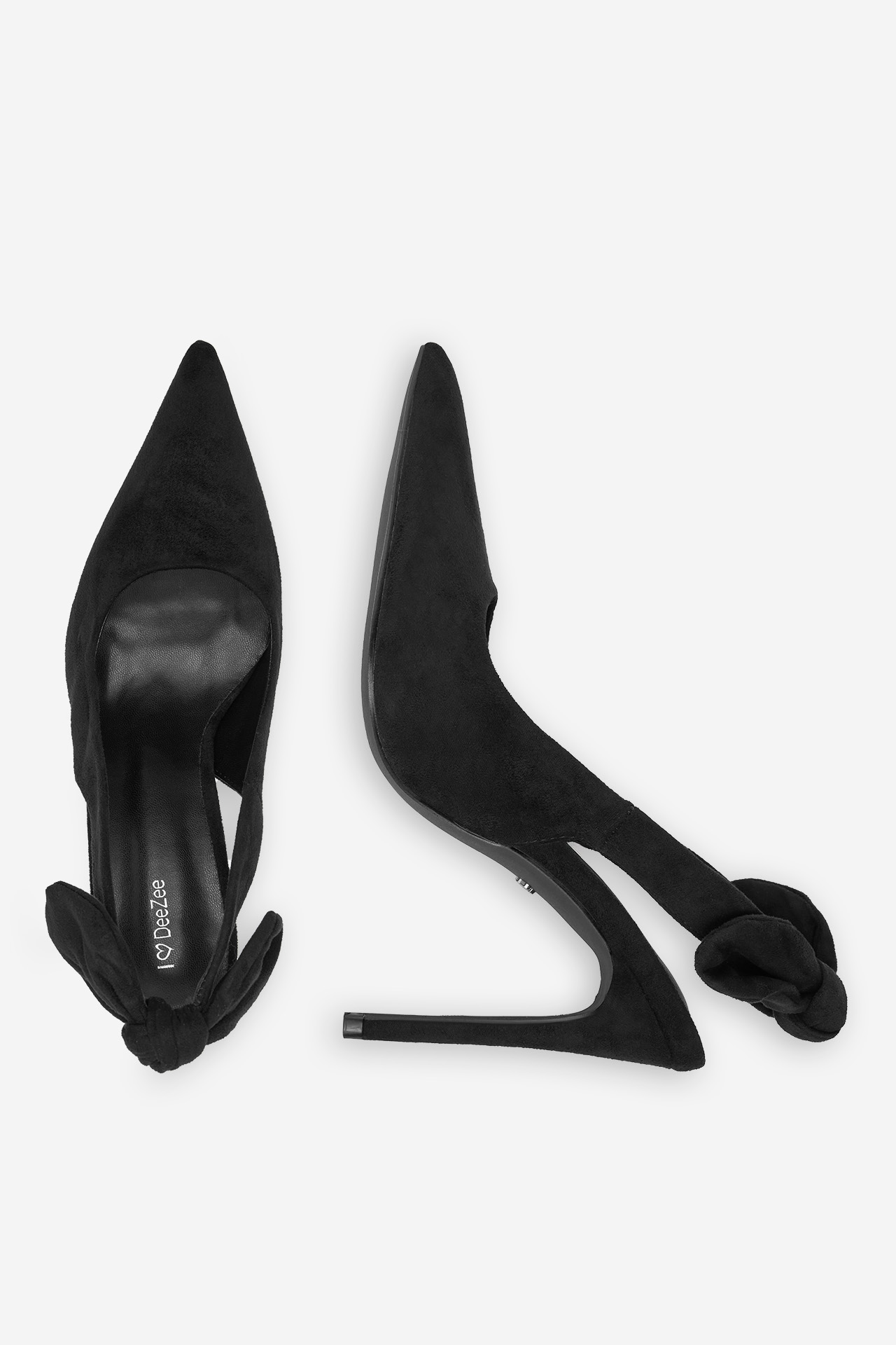 Čevlji z visoko peto Črna