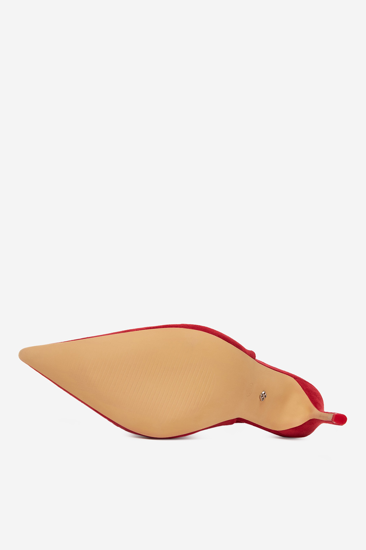 Čevlji z visoko peto Rdeča