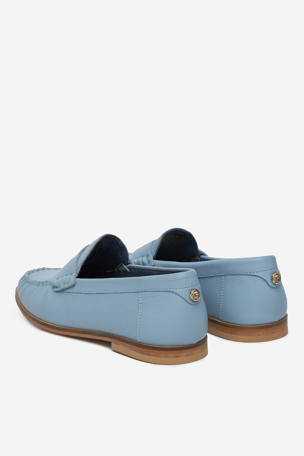 Mokasíny BLANKYTNĚ MODRÁ