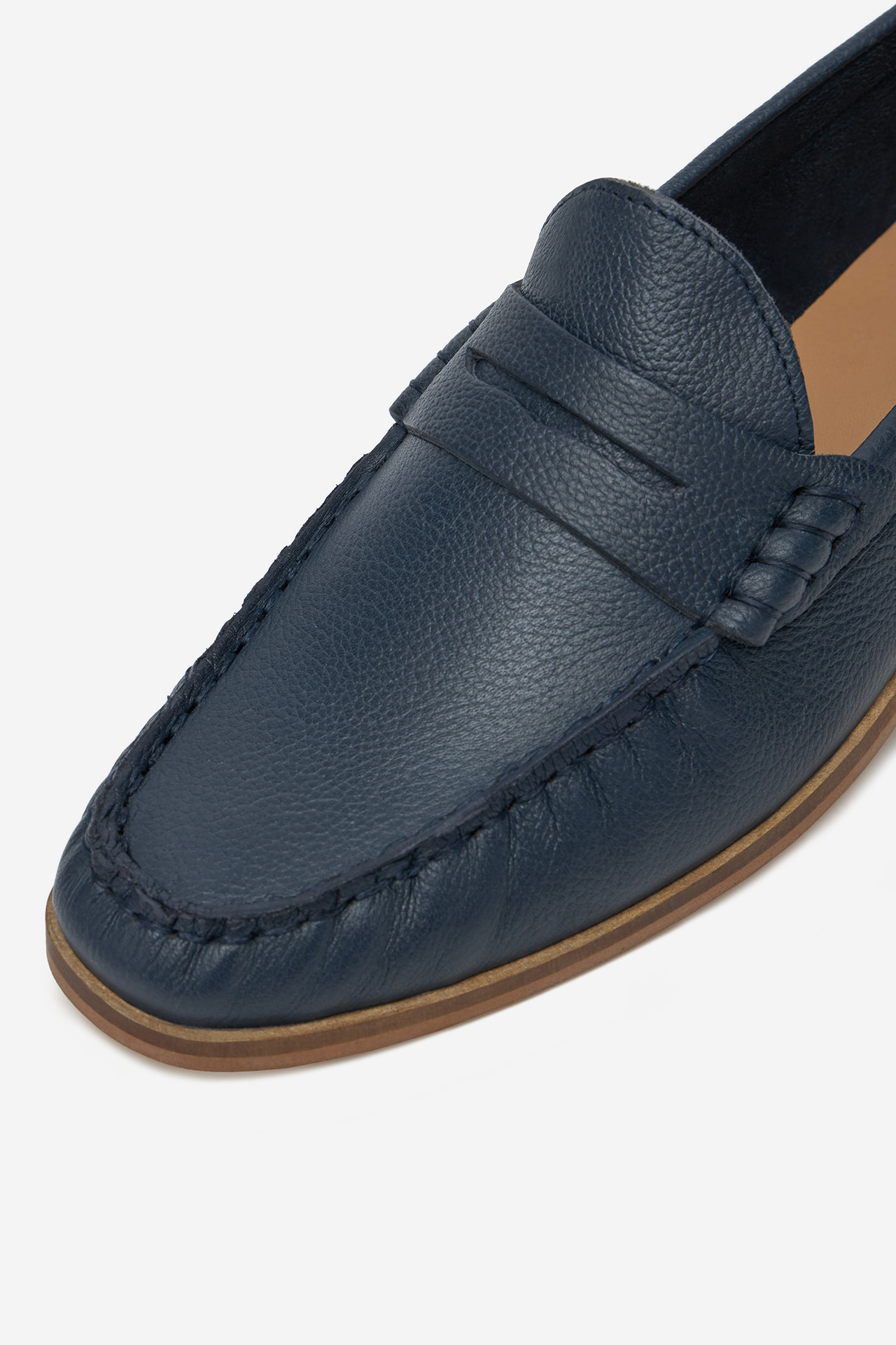 Mokasíny TMAVĚ MODRÁ