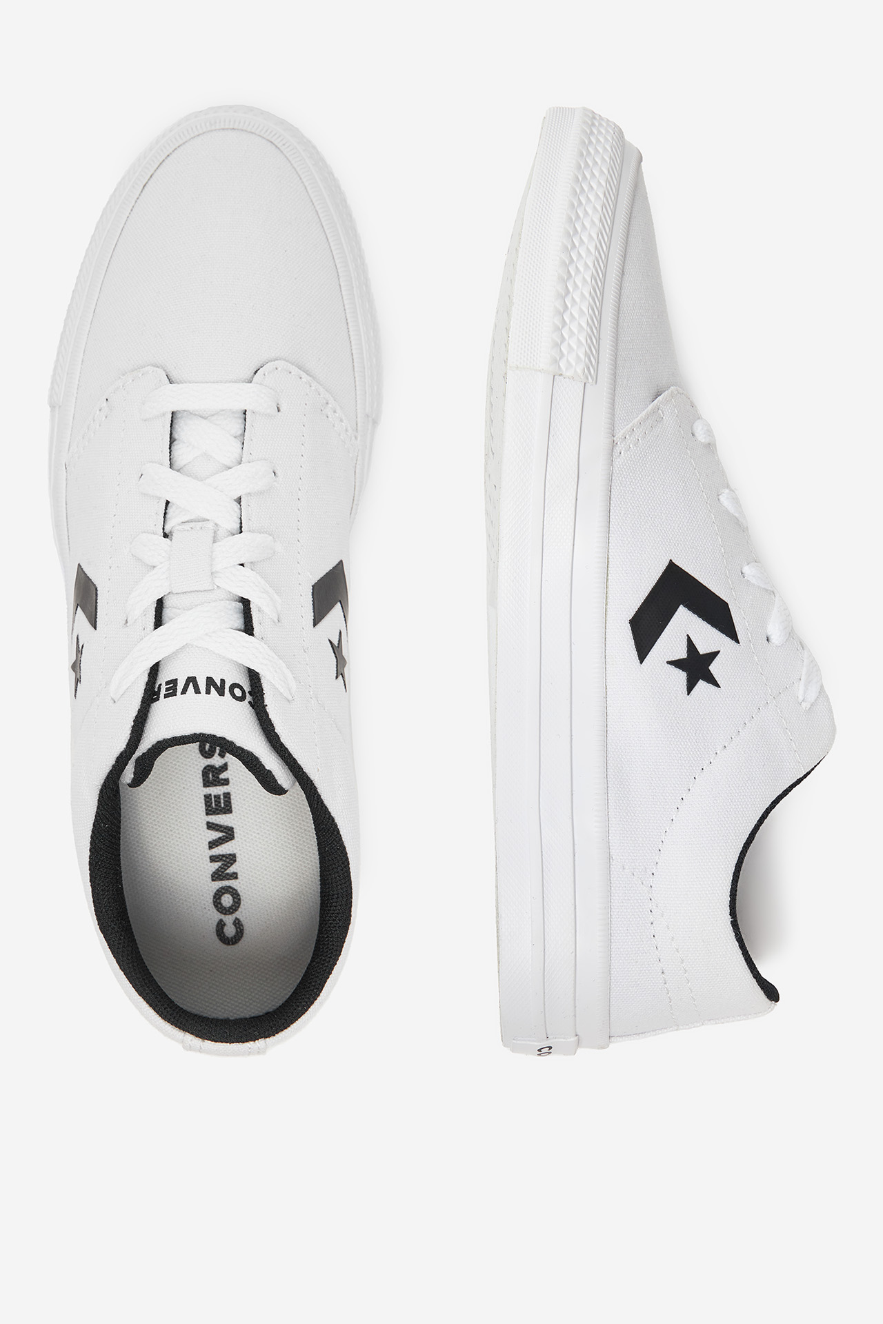 Plátěná obuv BÍLÁ