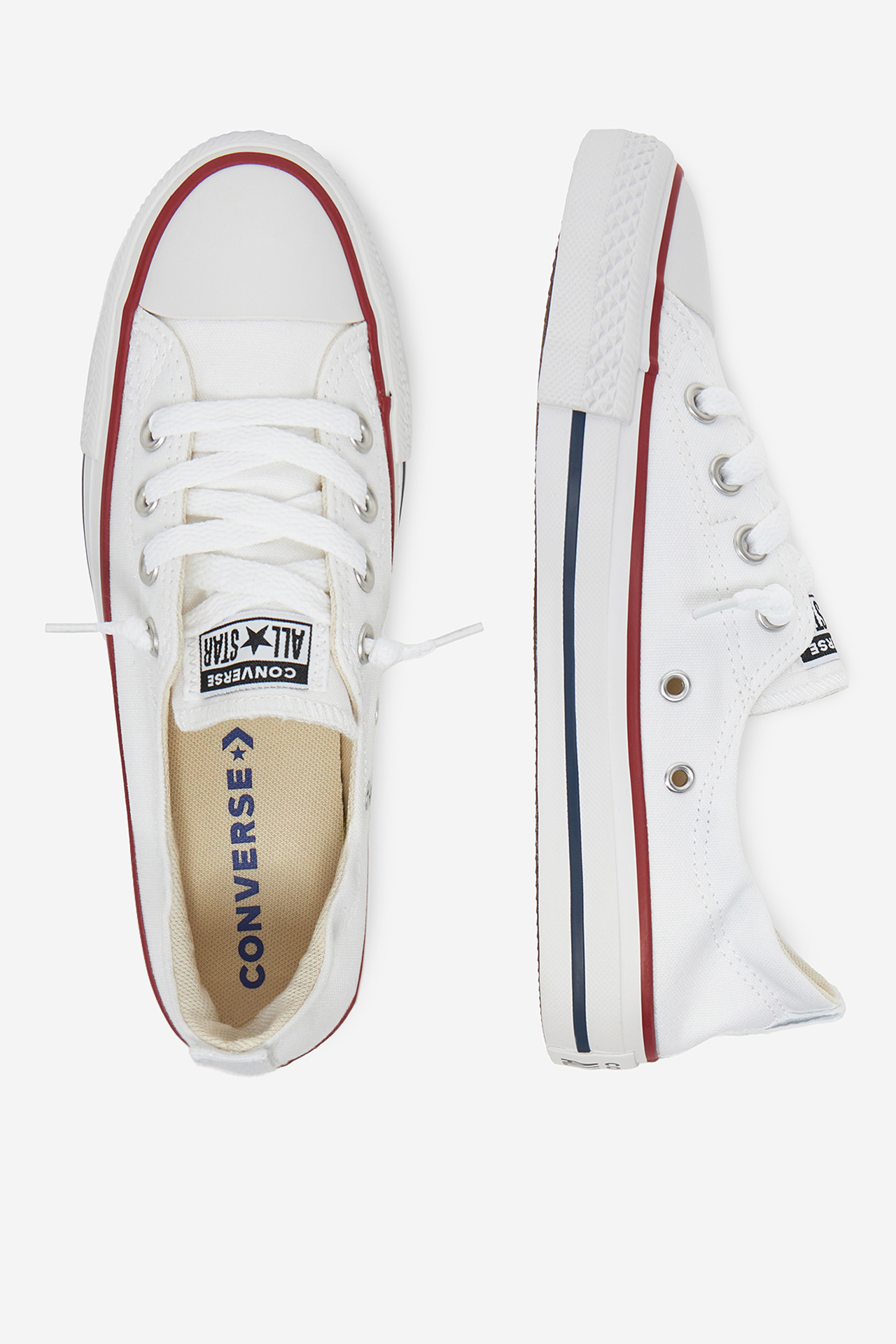 Plátěná obuv BÍLÁ