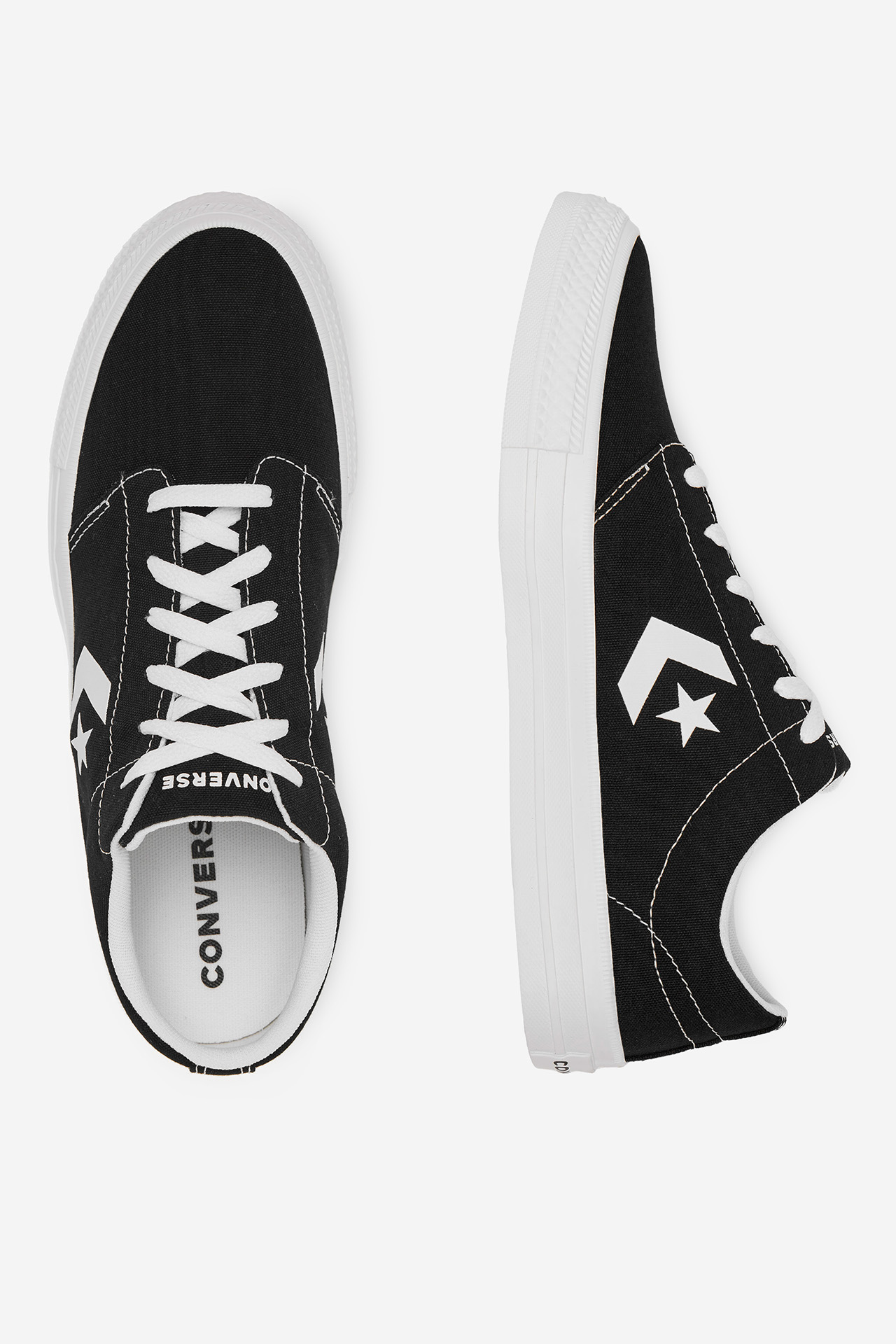 Plátěná obuv ČERNÁ