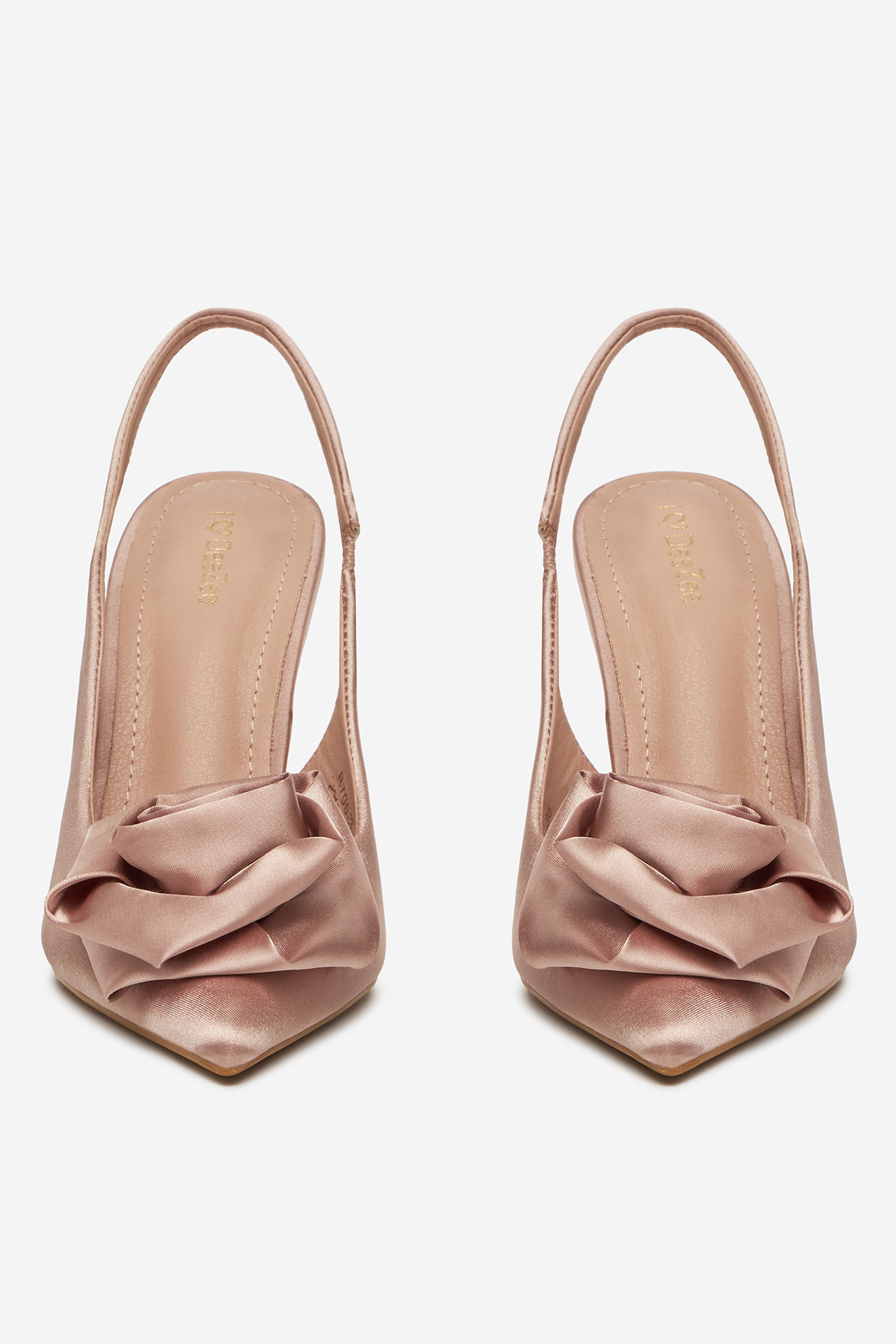 Pantofi stiletto ROZ DESCHIS