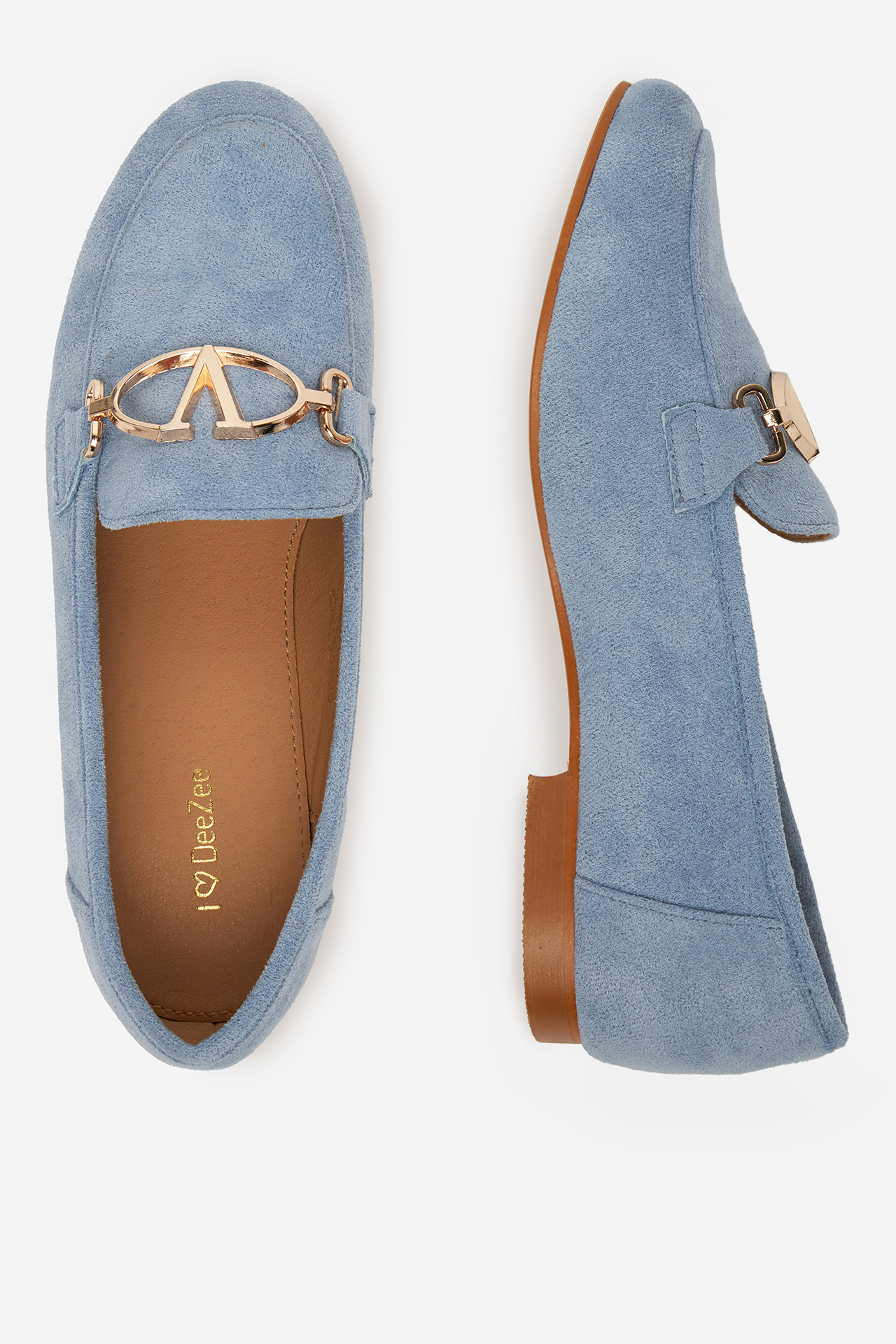 Mokasíny BLANKYTNĚ MODRÁ