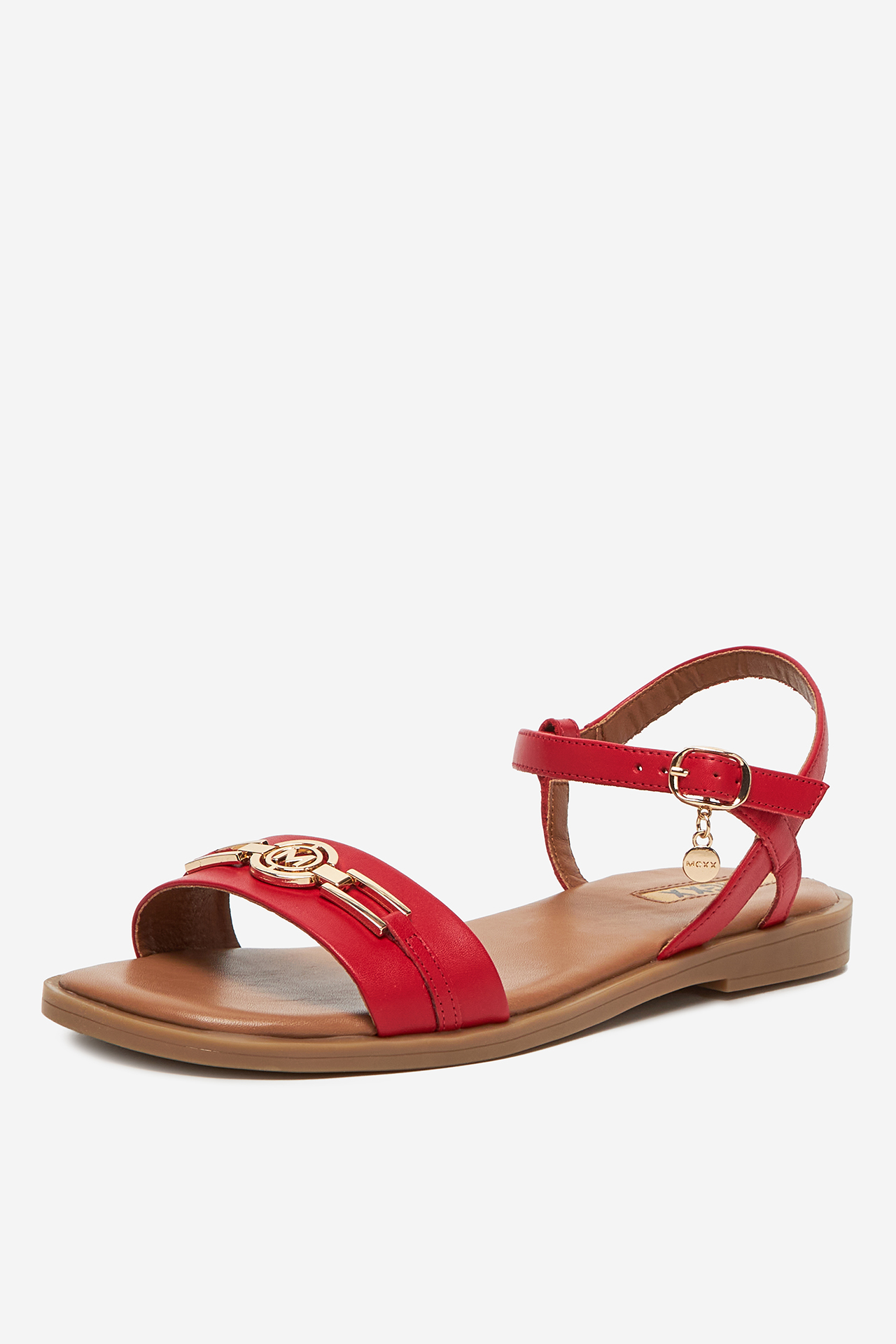 Sandali Rdeča