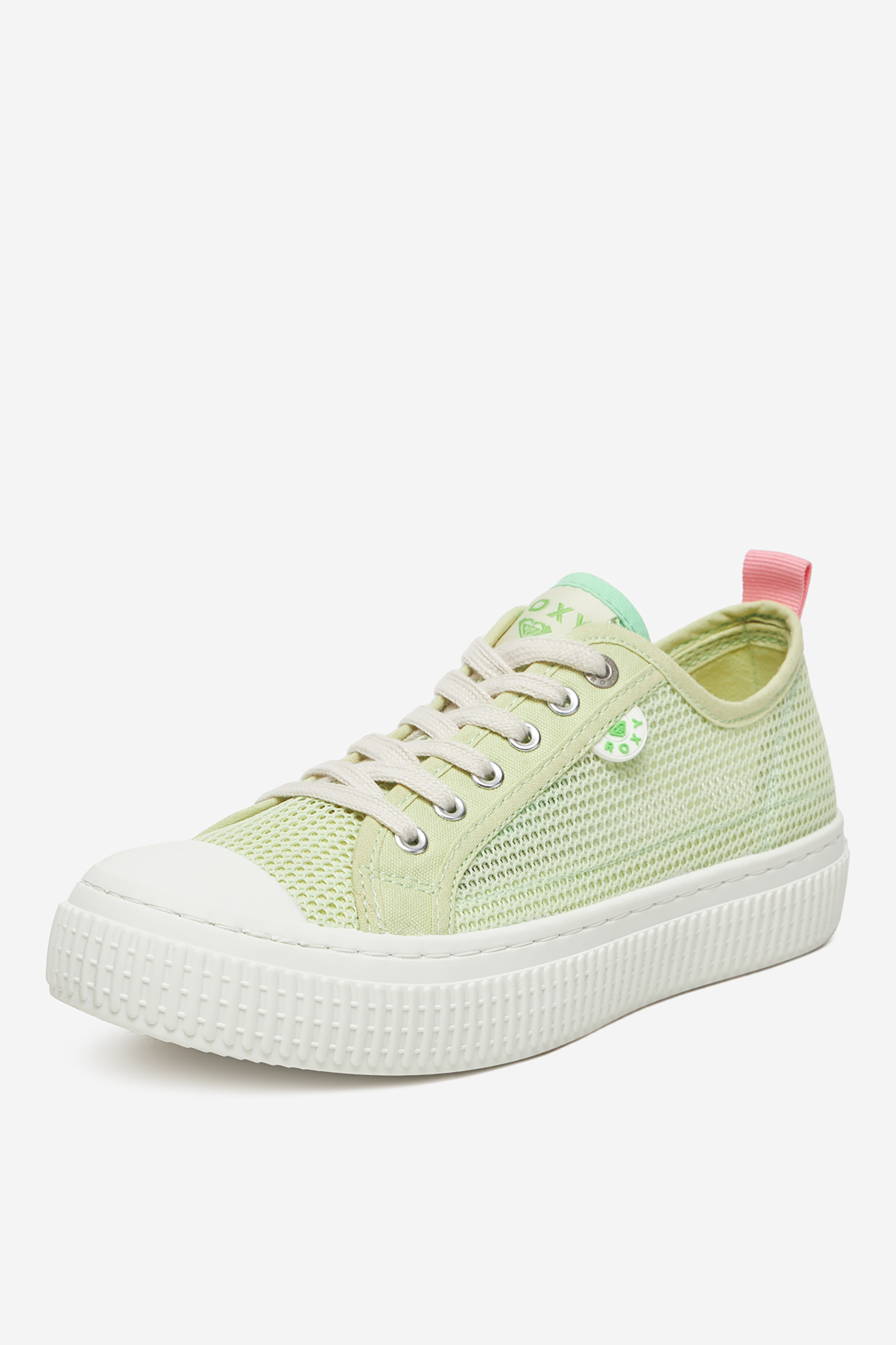 Plátěná obuv JASNĚ ZELENÁ