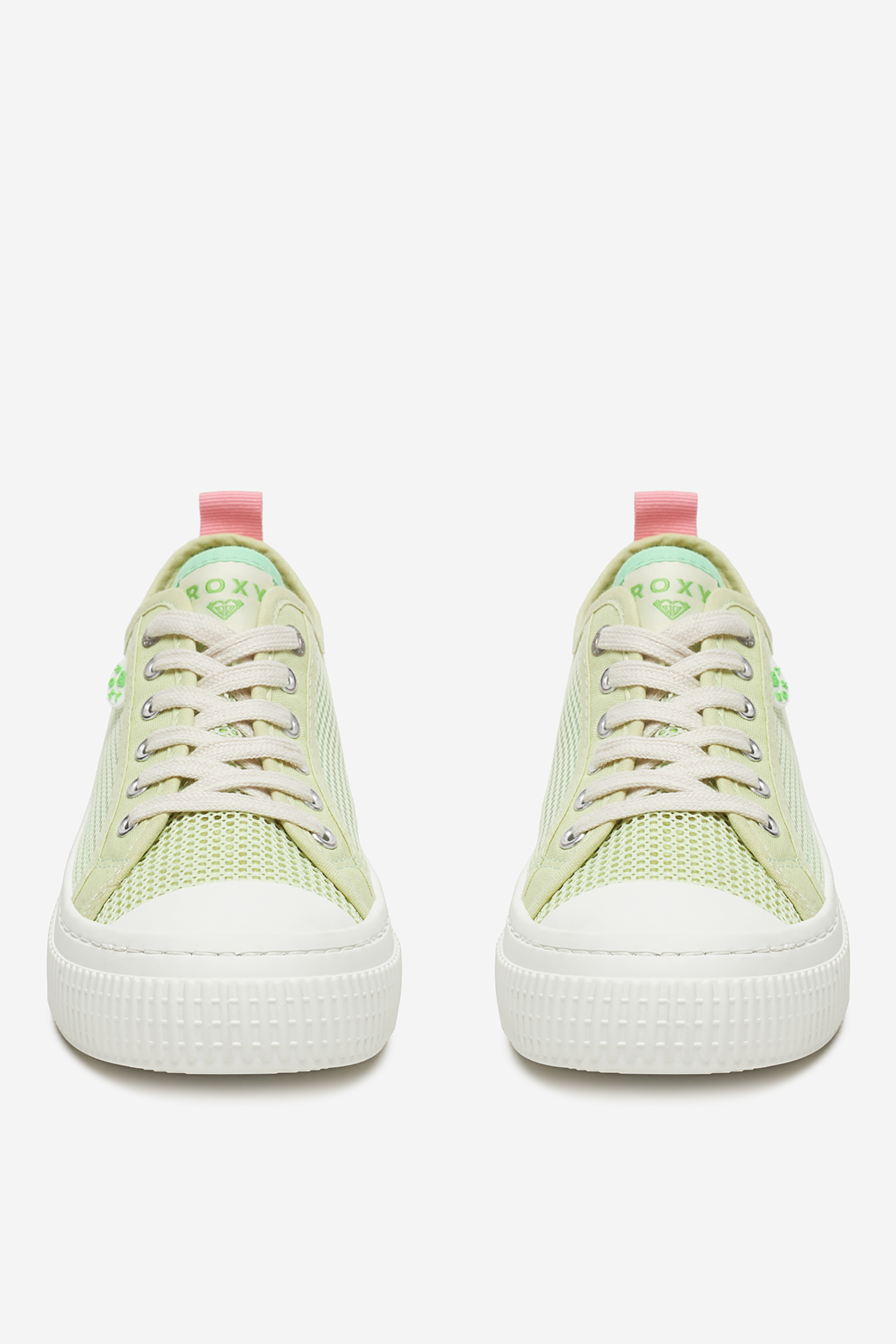 Plátěná obuv JASNĚ ZELENÁ