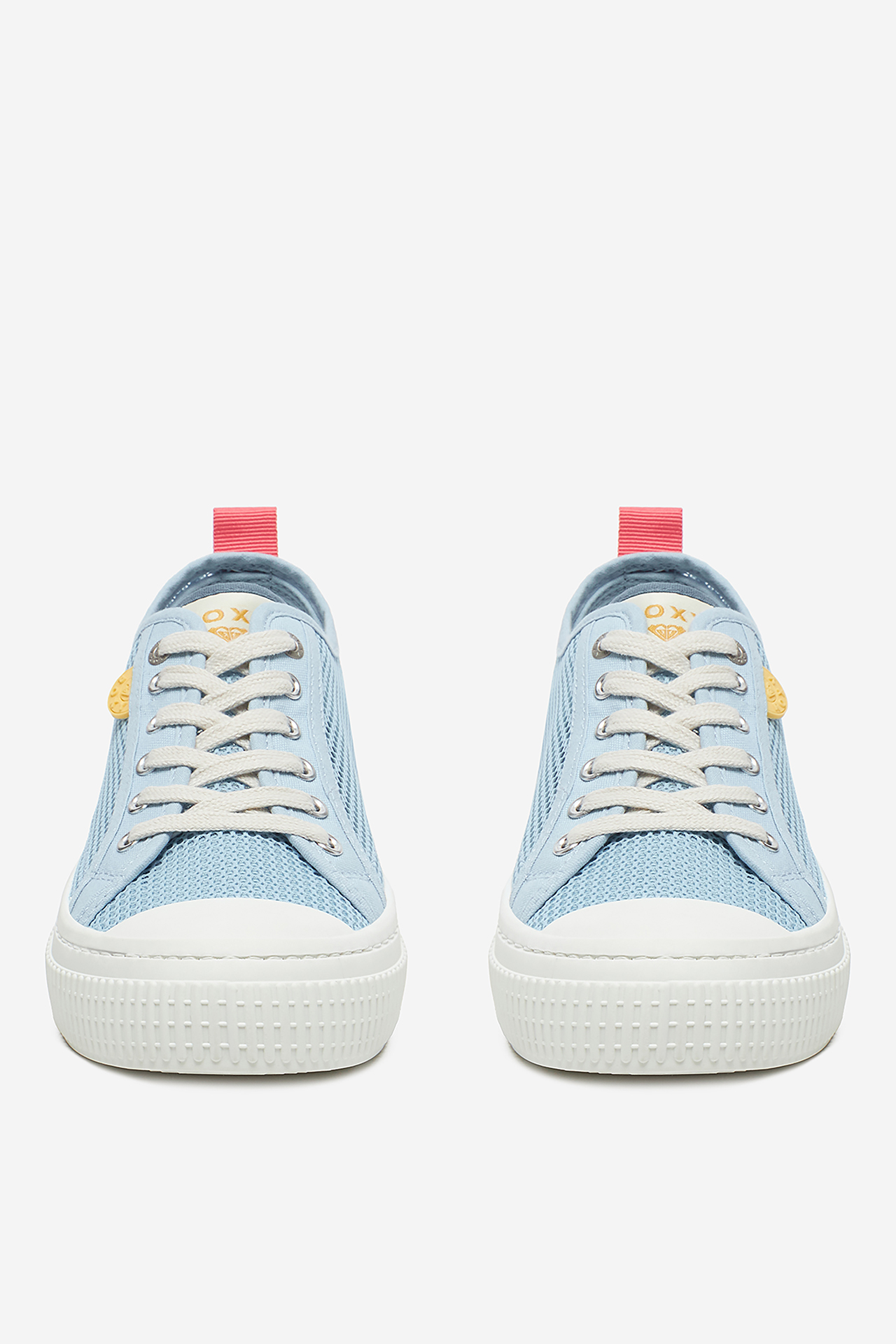 Plátěná obuv SVĚTLE MODRÁ