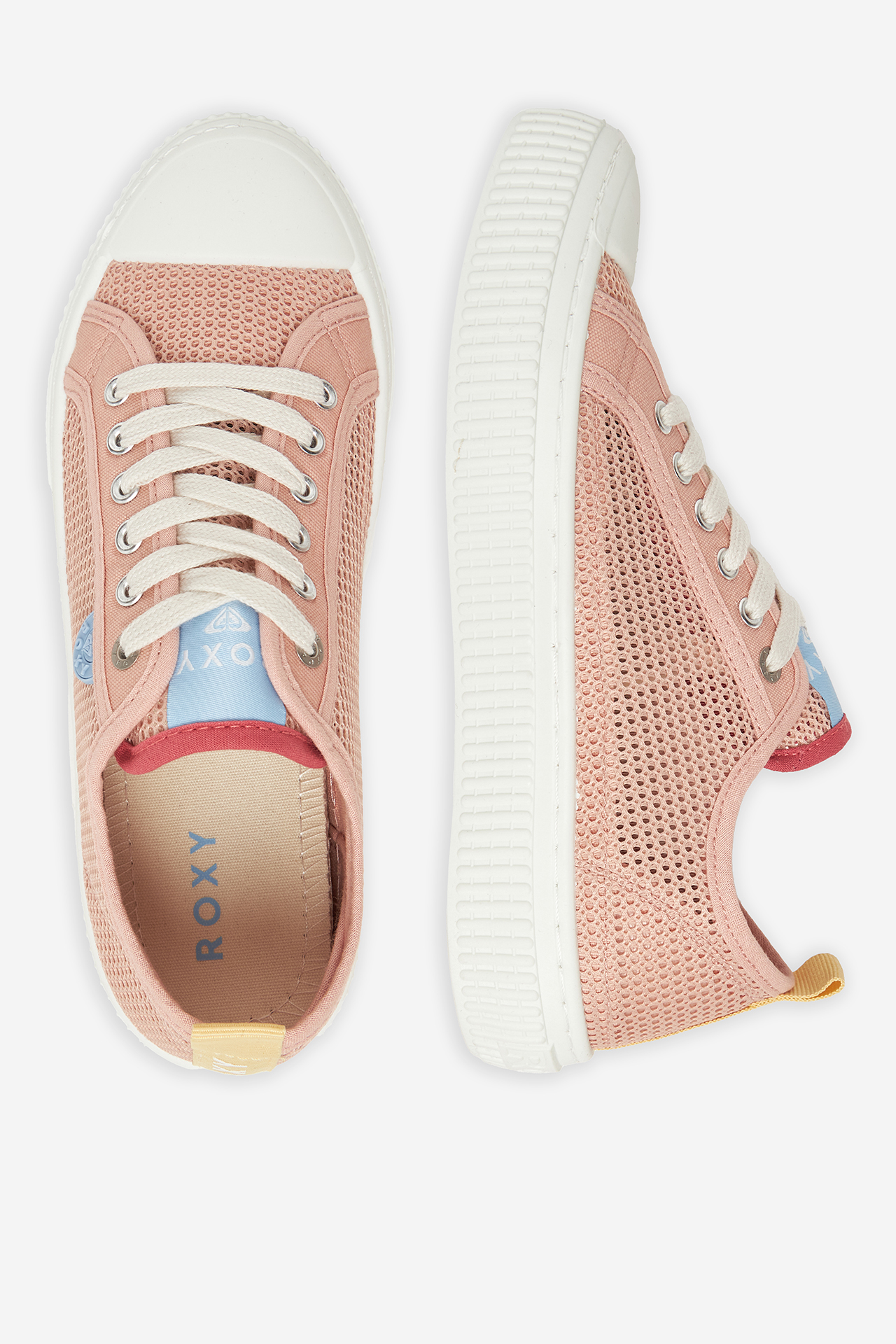 Plátěná obuv SVĚTLE RŮŽOVÁ