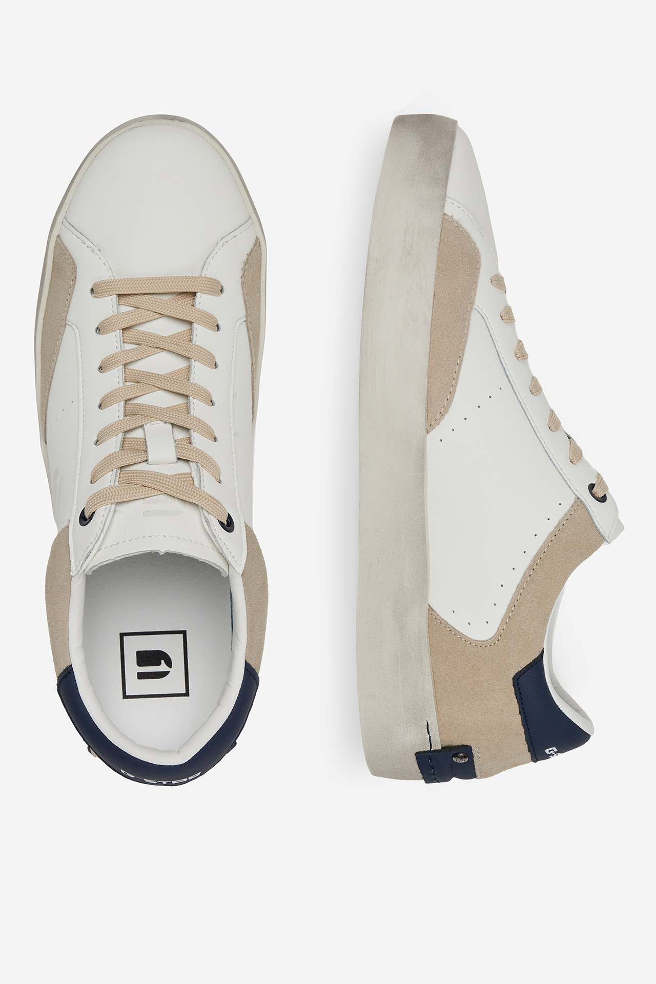 Tenisky G-STAR RAW CADEN-01-WE BÍLÁ