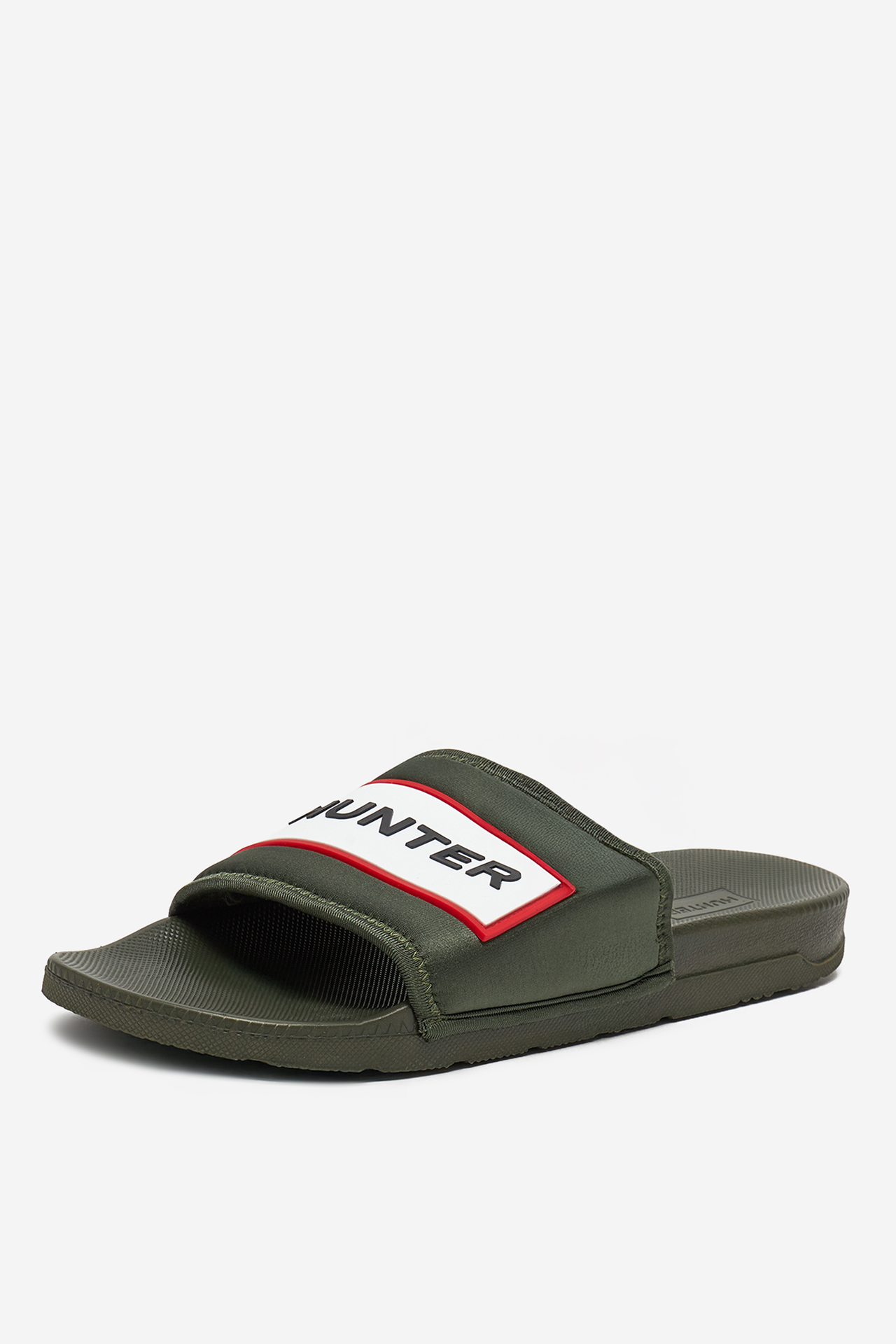 Pantofle TMAVOZELENÁ