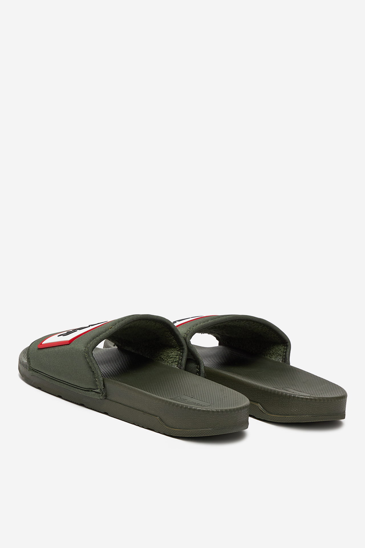 Pantofle TMAVOZELENÁ