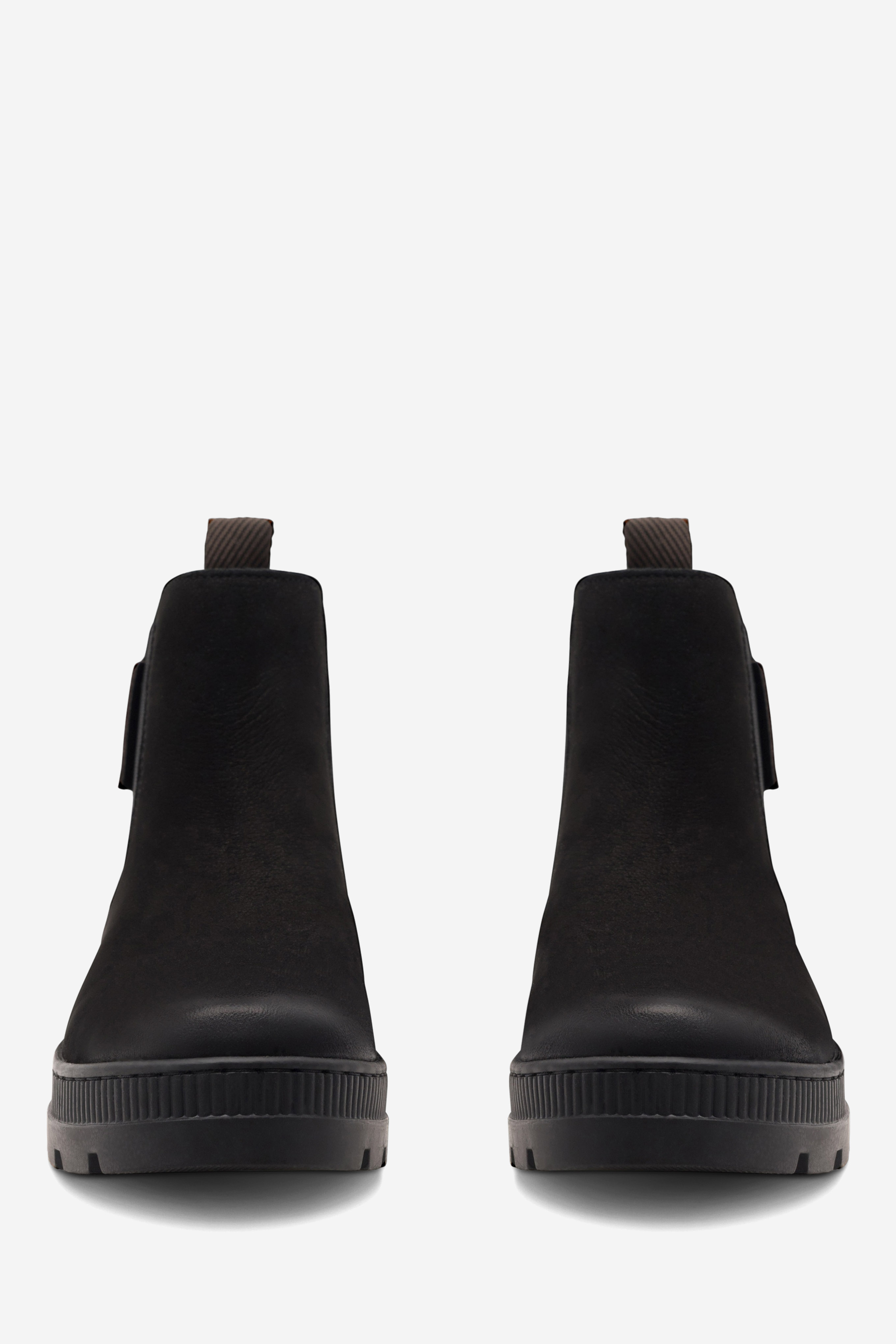 Kotníková obuv s elastickým prvkem Černá