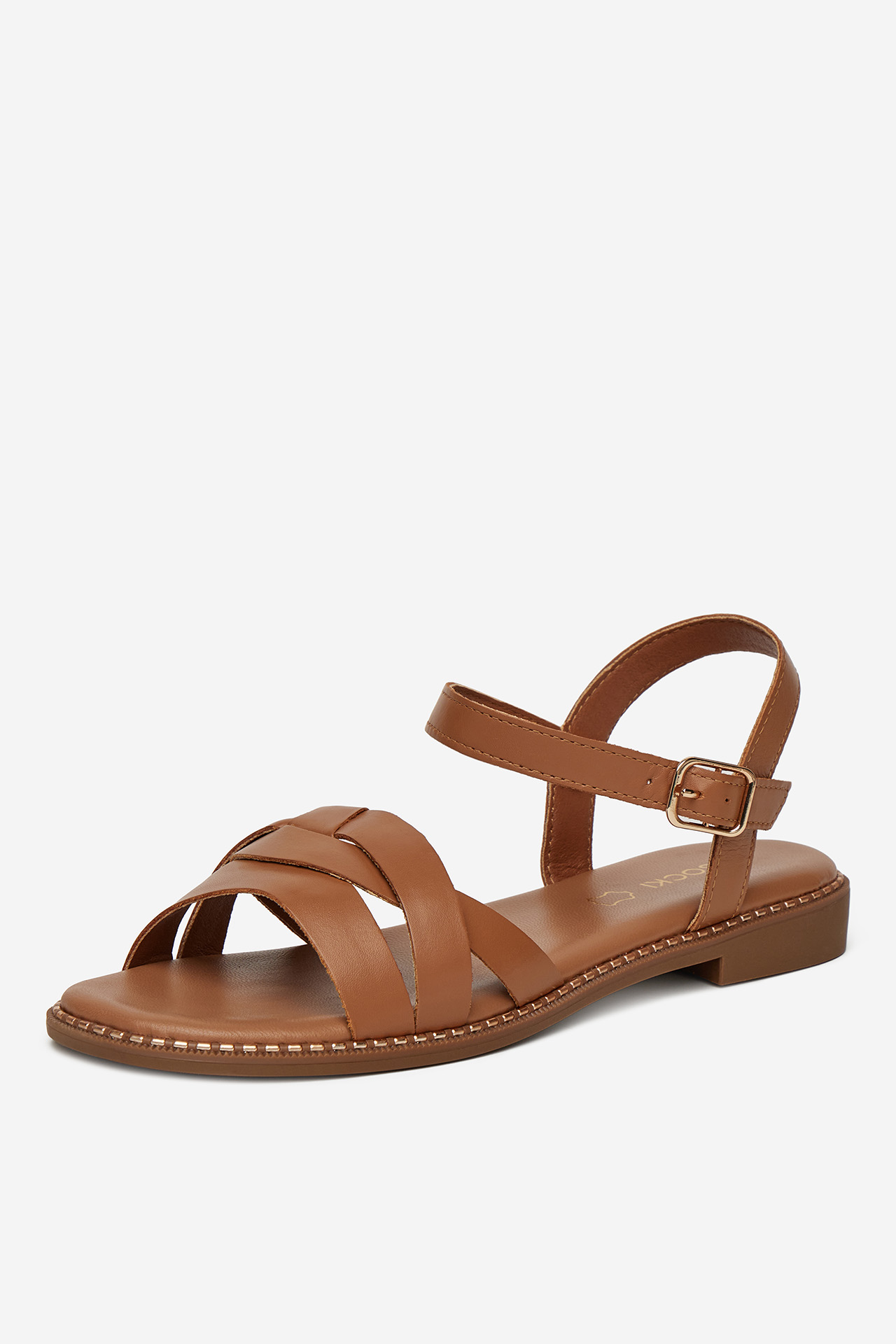 Sandály Hnědá