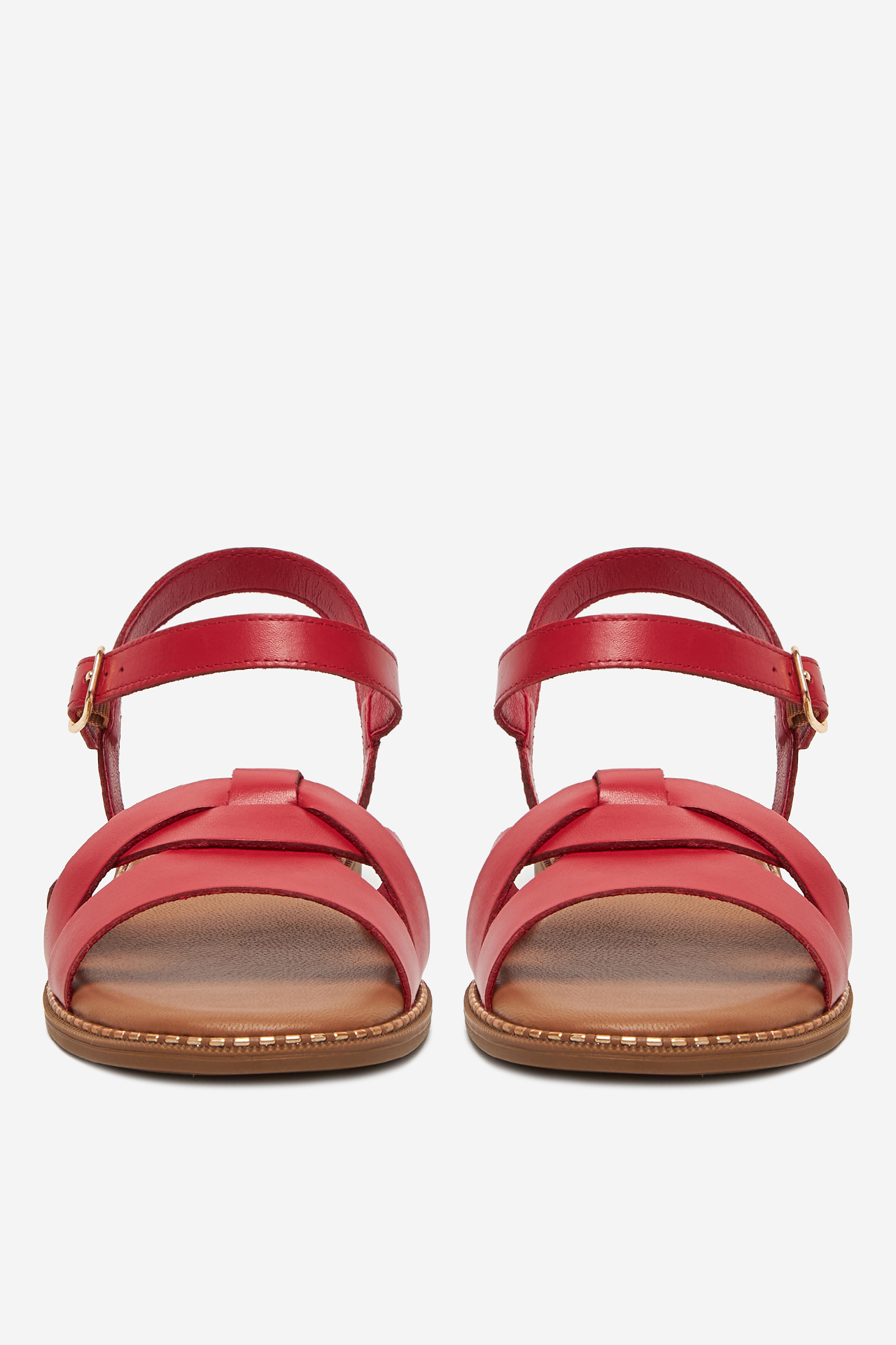 Sandály Červená