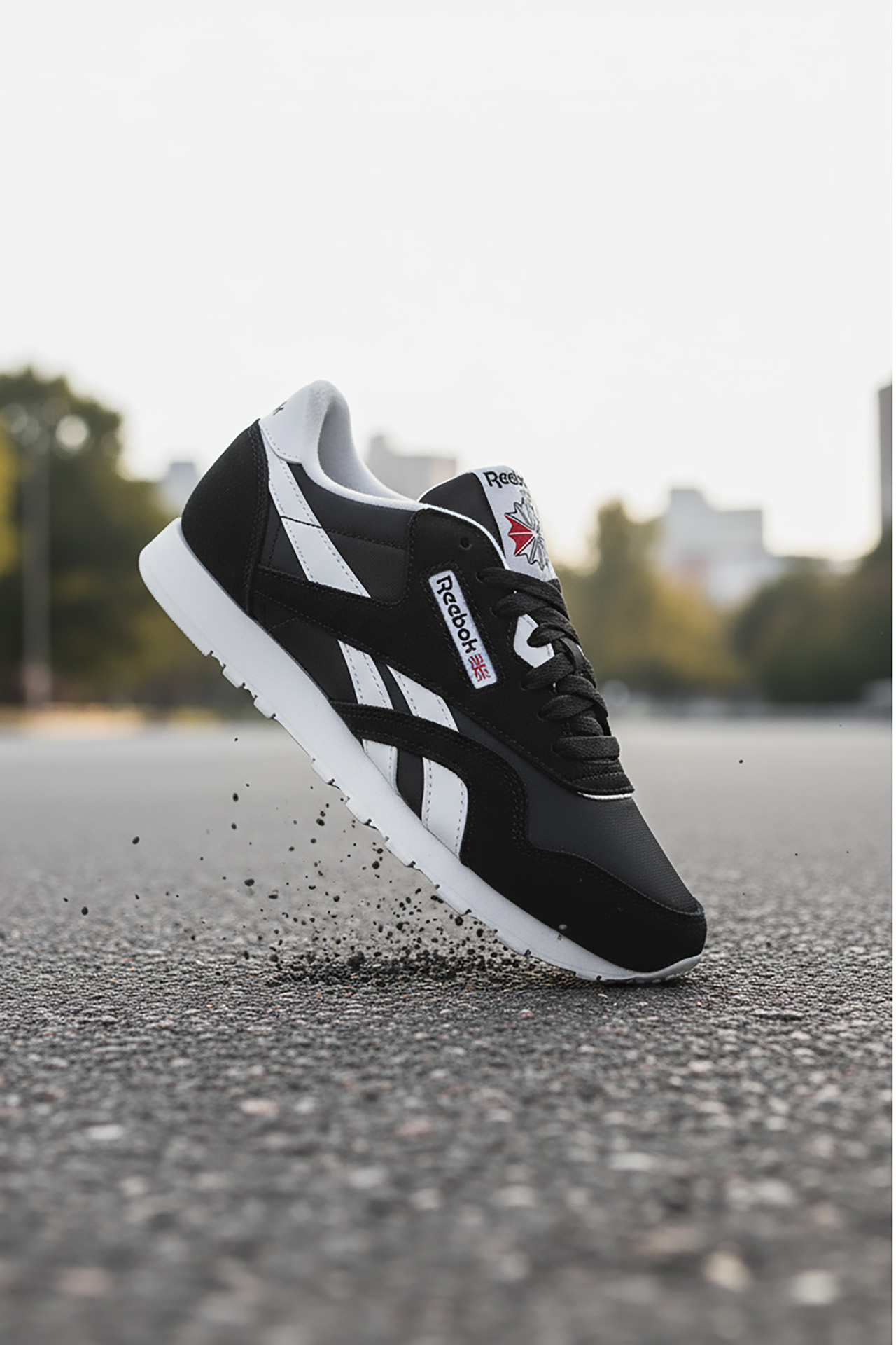 Sneakersy Černá