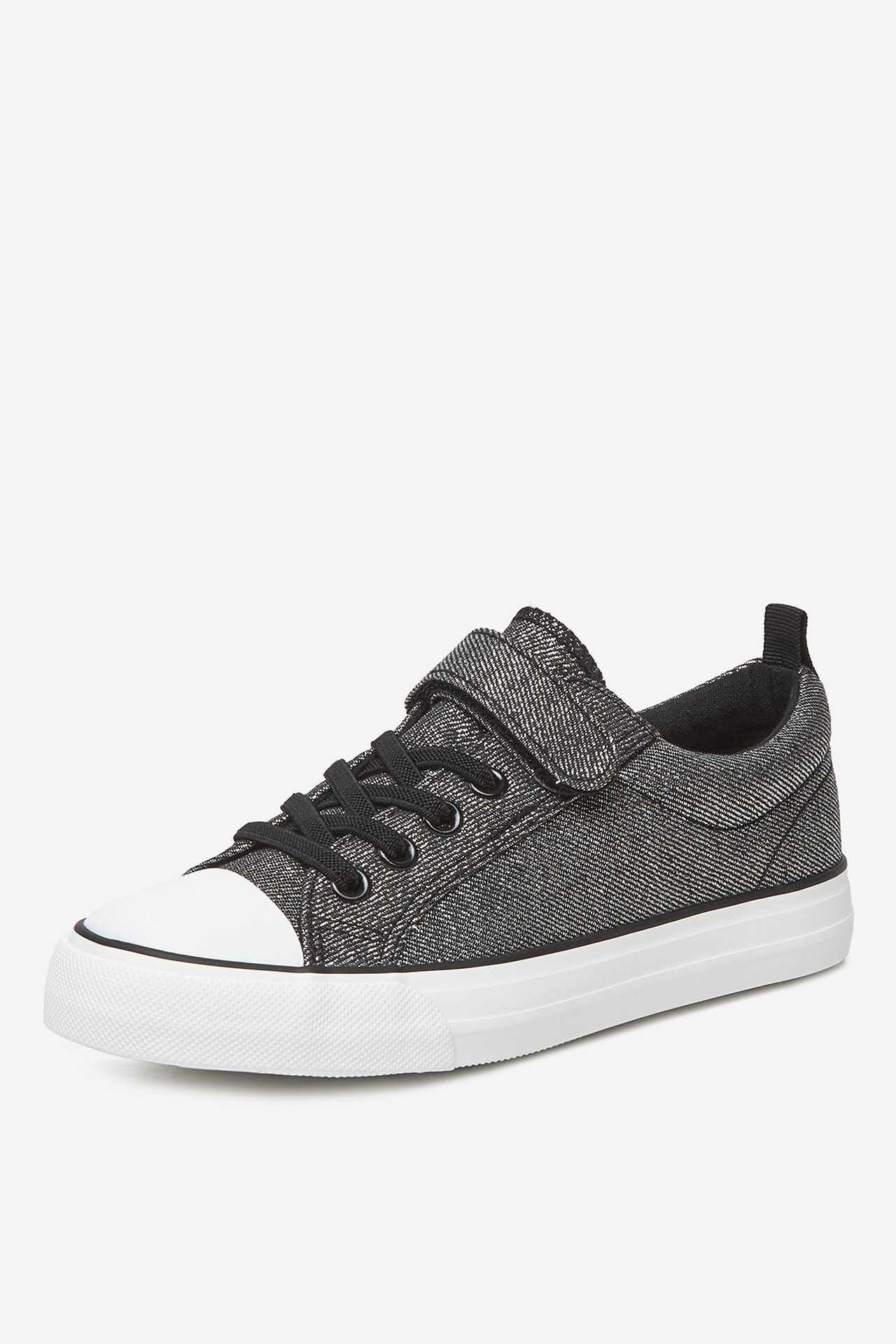 Platnene superge Črna