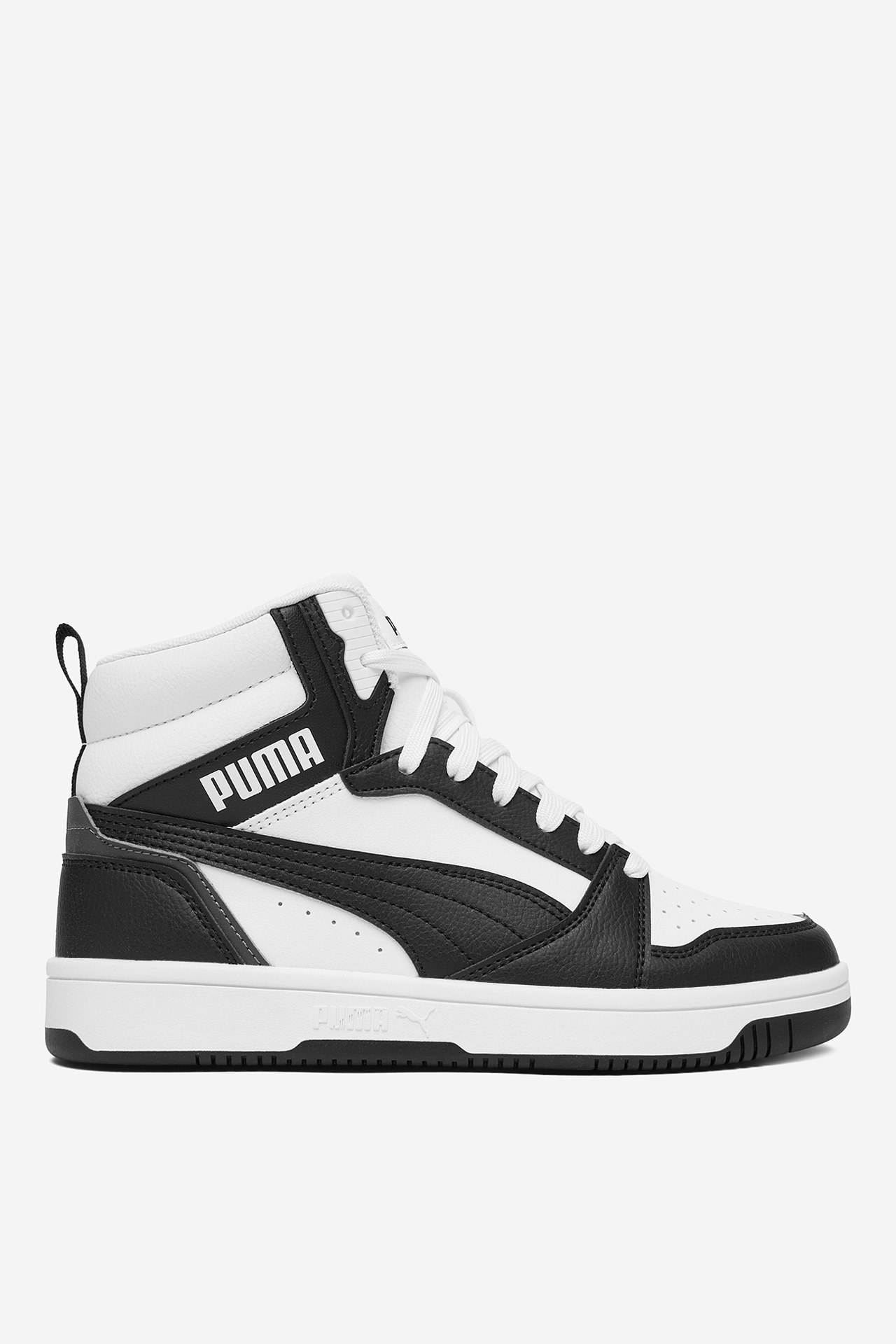 Obuwie sportowe PUMA WB-REBOUND V6 MID JR 39383101 Biały