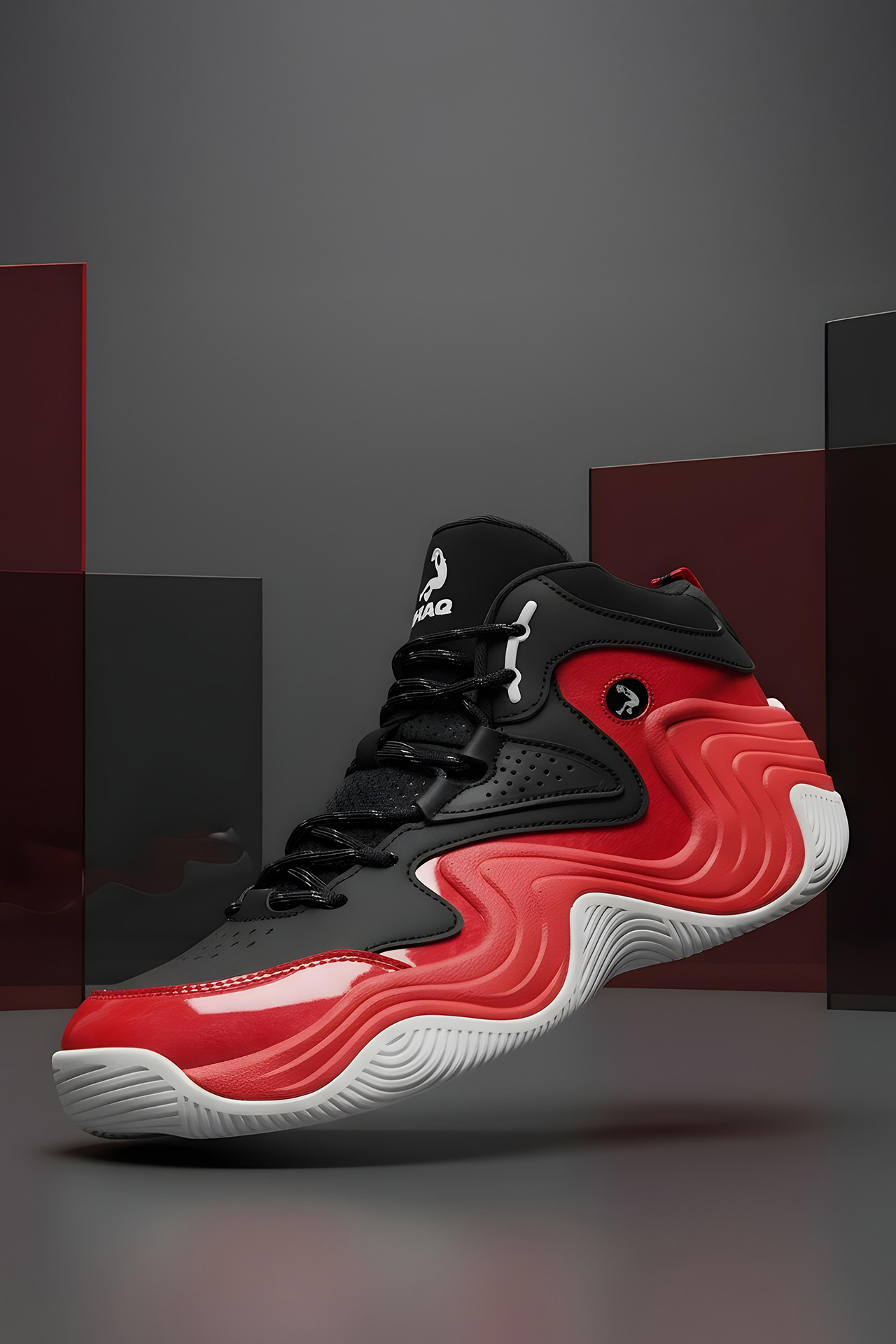 Sneakersy Červená