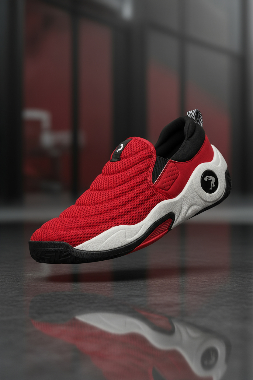 Sneakersy Červená
