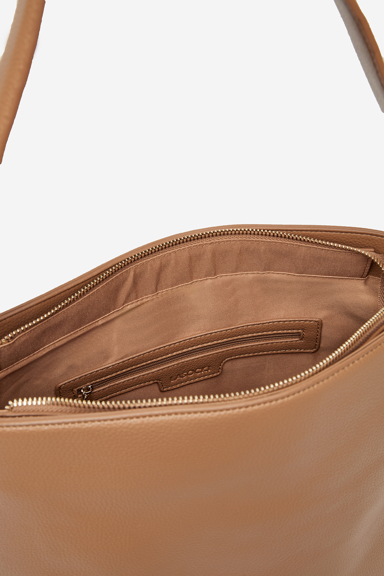 Kabelka Tmavo béžová