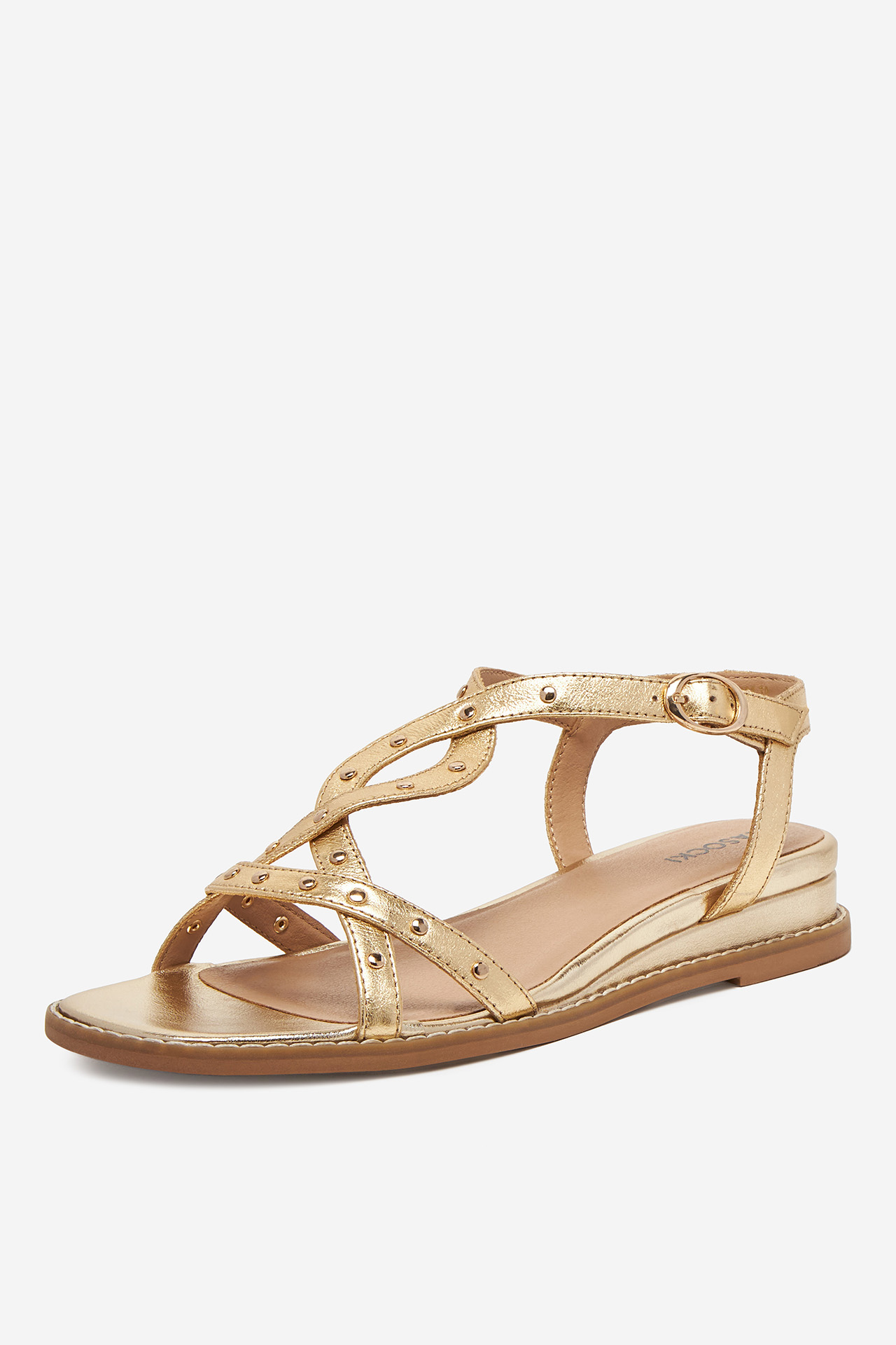 Sandály Zlatá