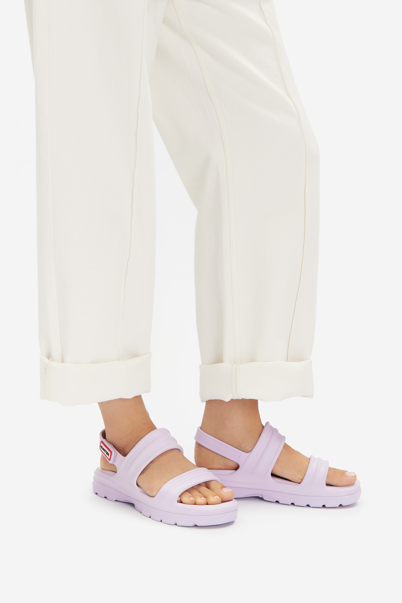 Sandály Světle fialová