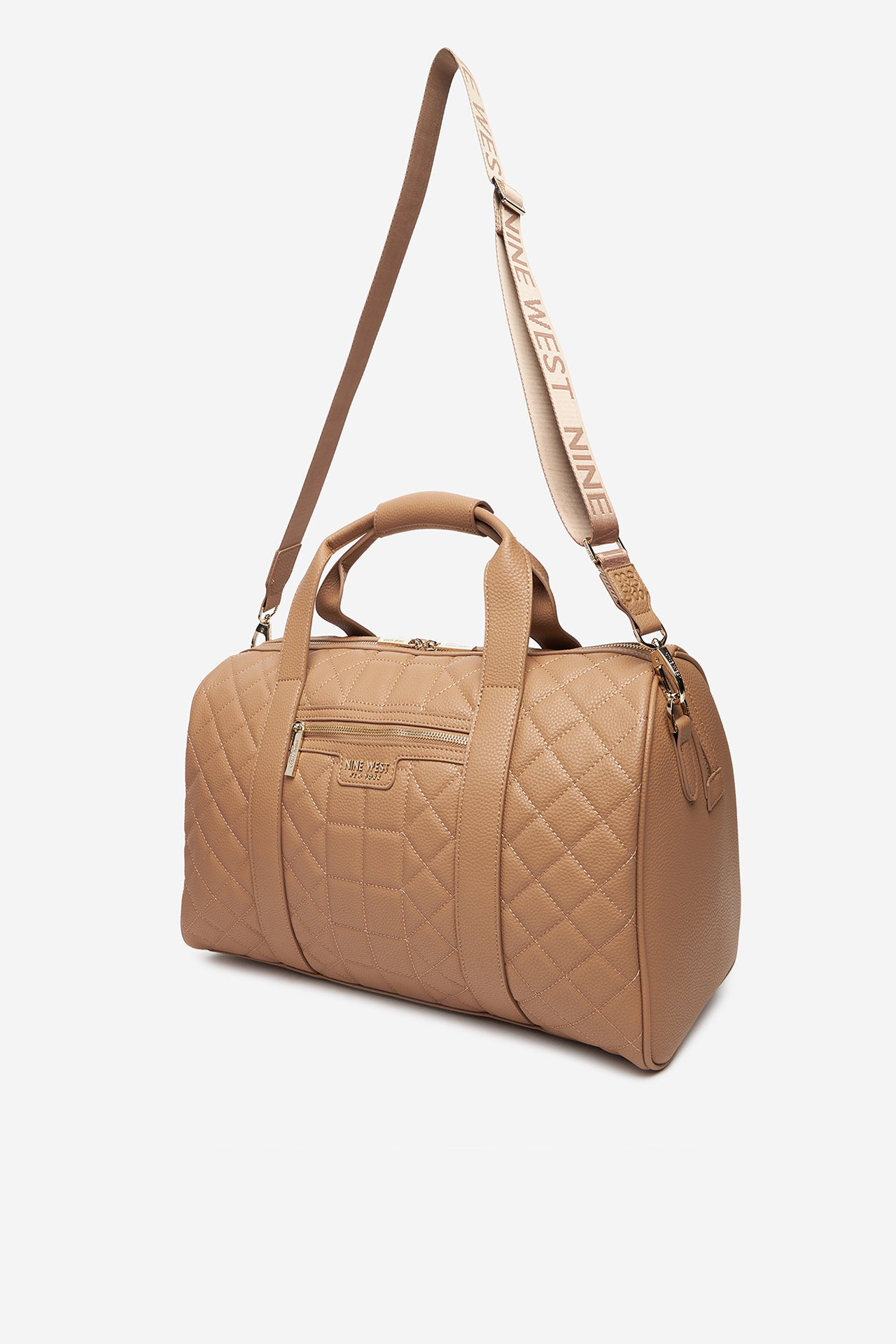 Víkendová taška Tmavě béžová