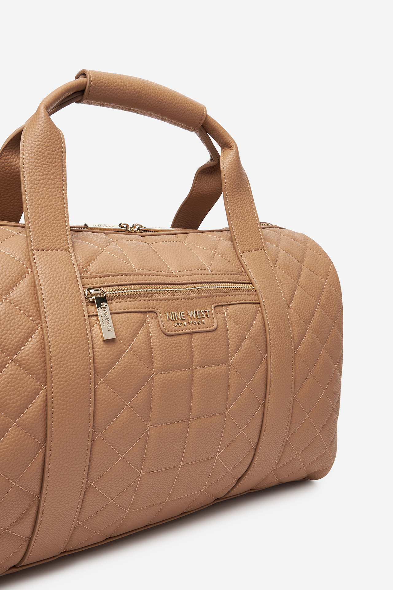 Víkendová taška Tmavě béžová