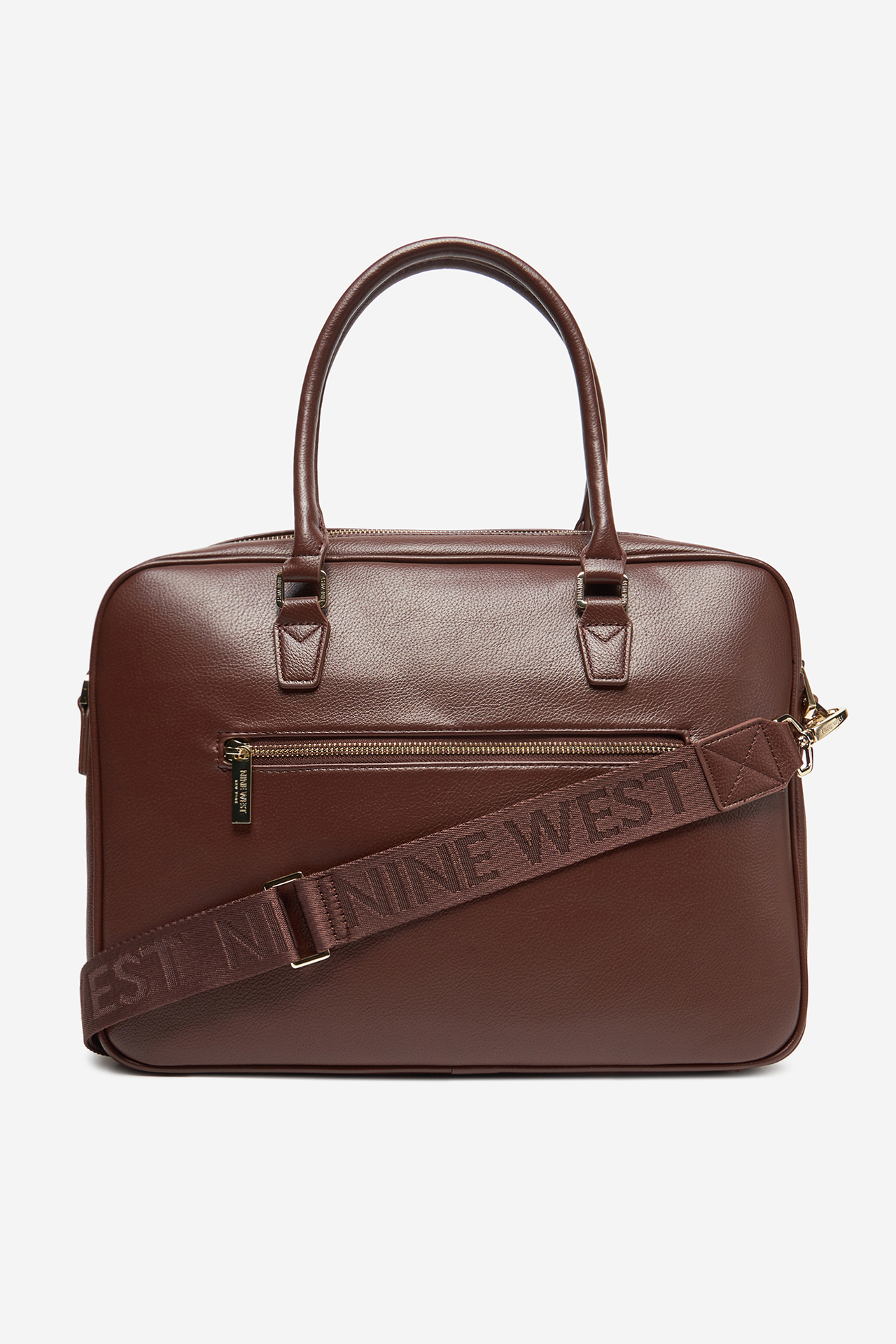 Brašna na notebook Tmavě hnědá