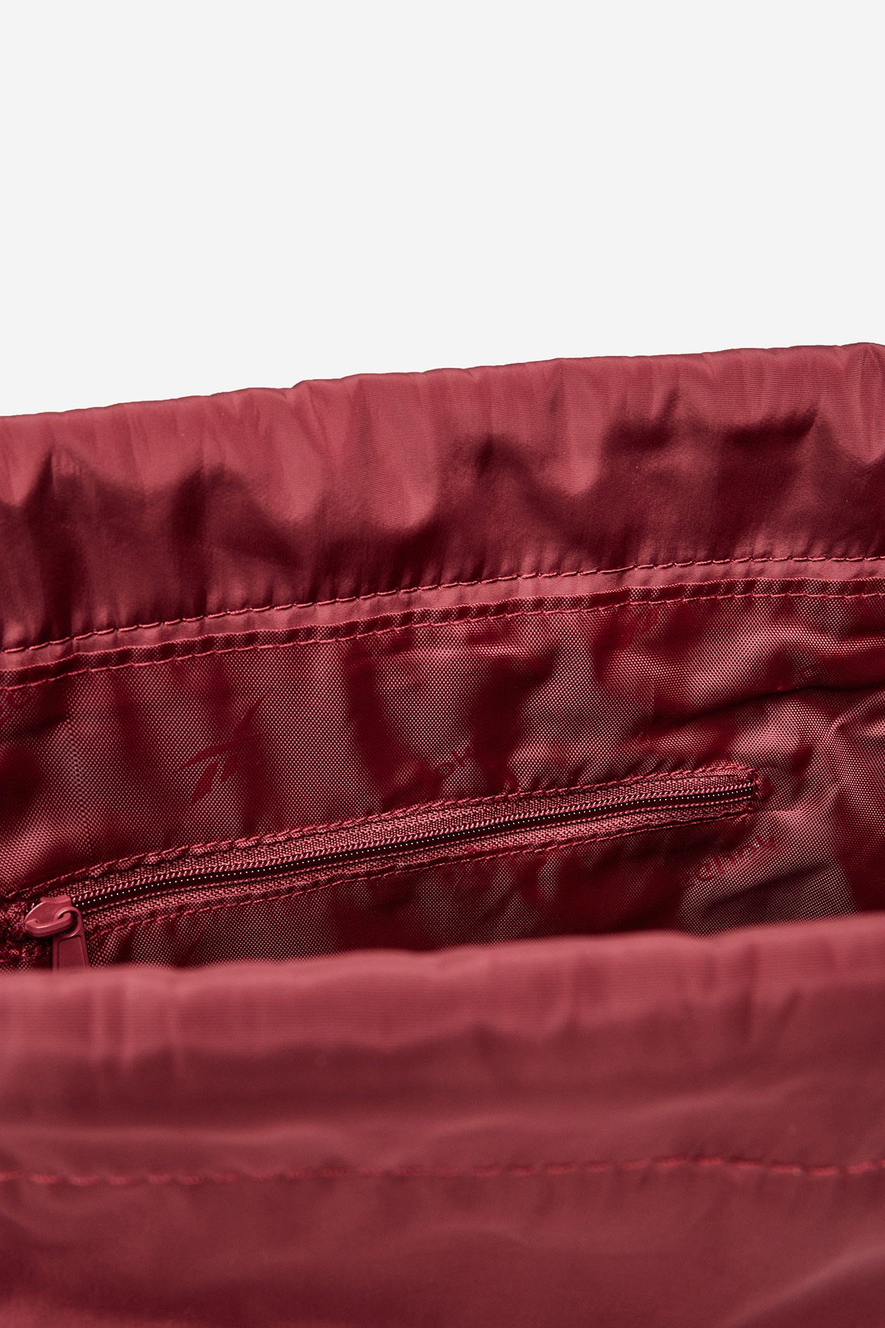 Školska torba za copate Bordo rdeča