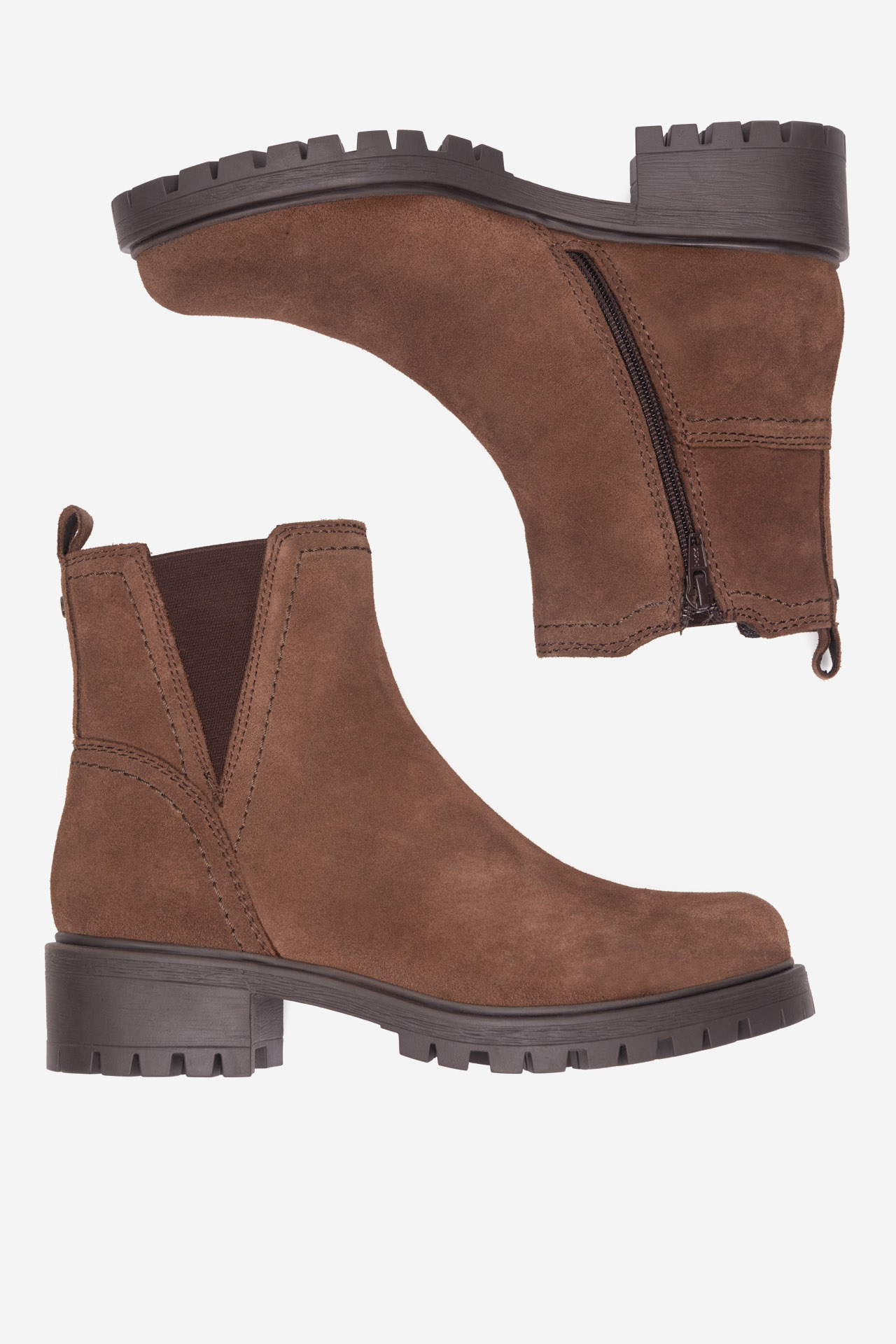 Polokozačky Tmavě hnědá