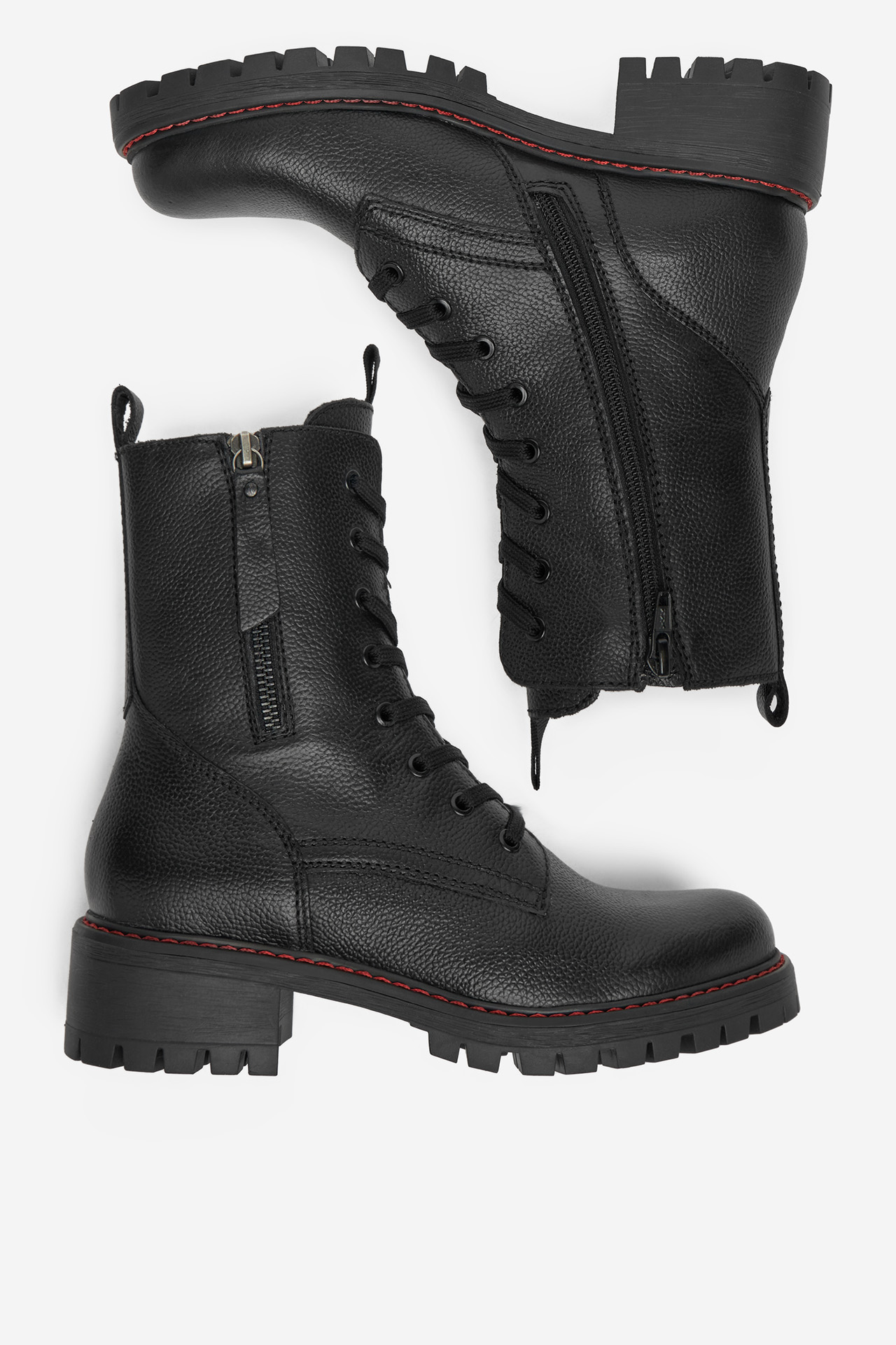 Kotníková obuv Černá