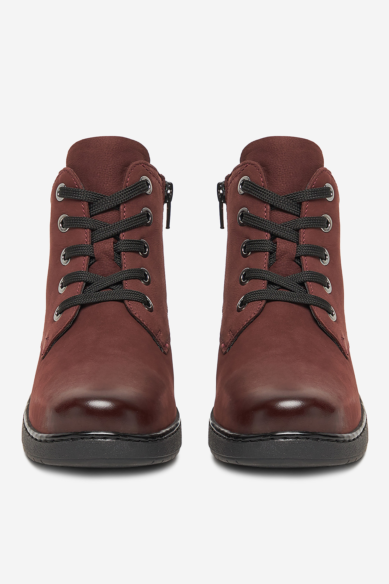 Kotníková obuv Vínový