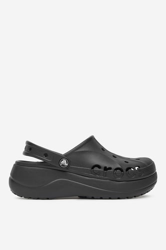 Plážové pantofle Crocs WB-BAYA PLATFORM CLOG 208186-001 Černá