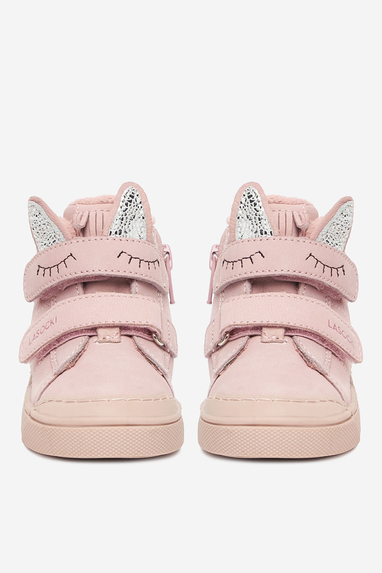 Kotníková obuv Světle růžová