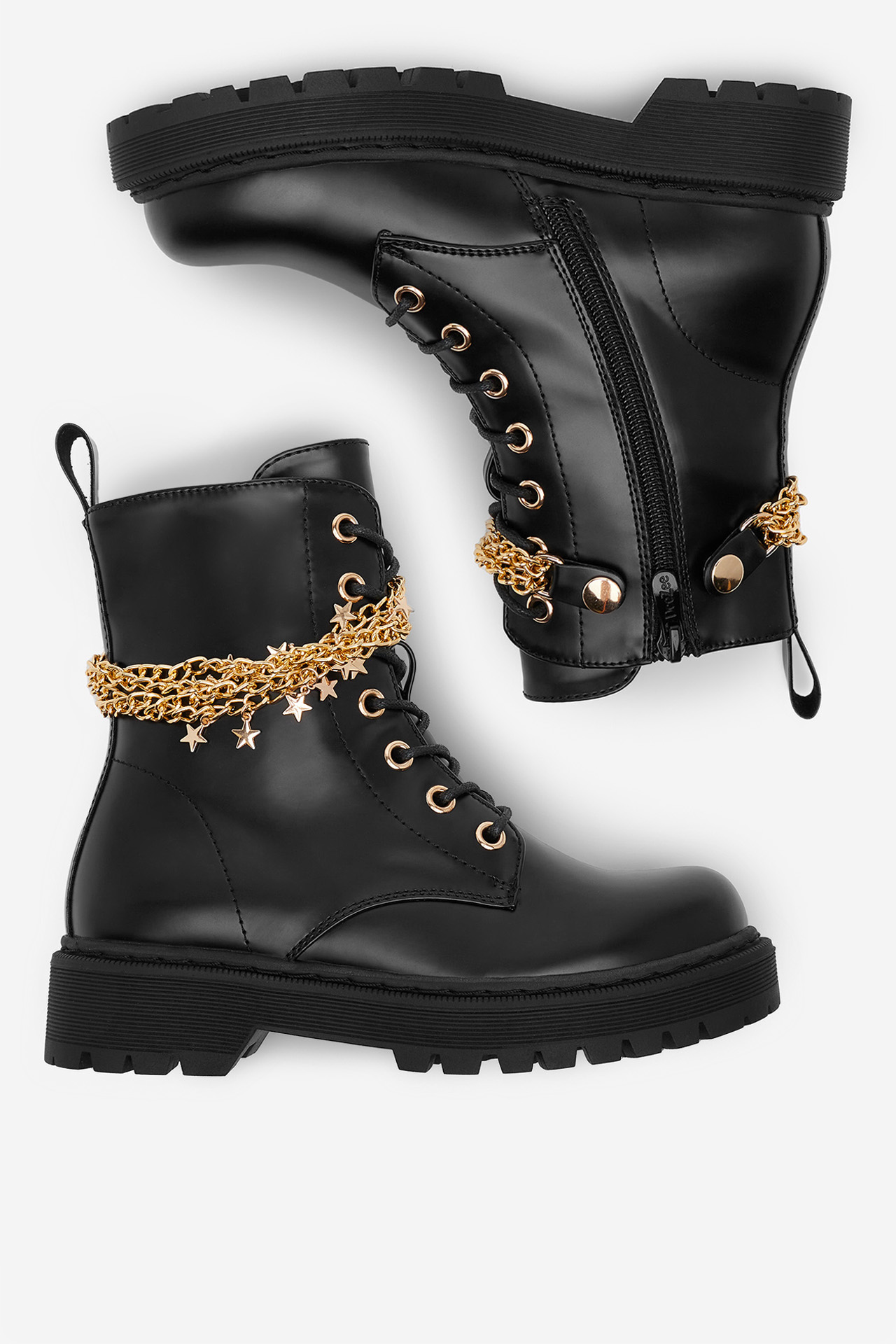 Kotníková obuv Černá