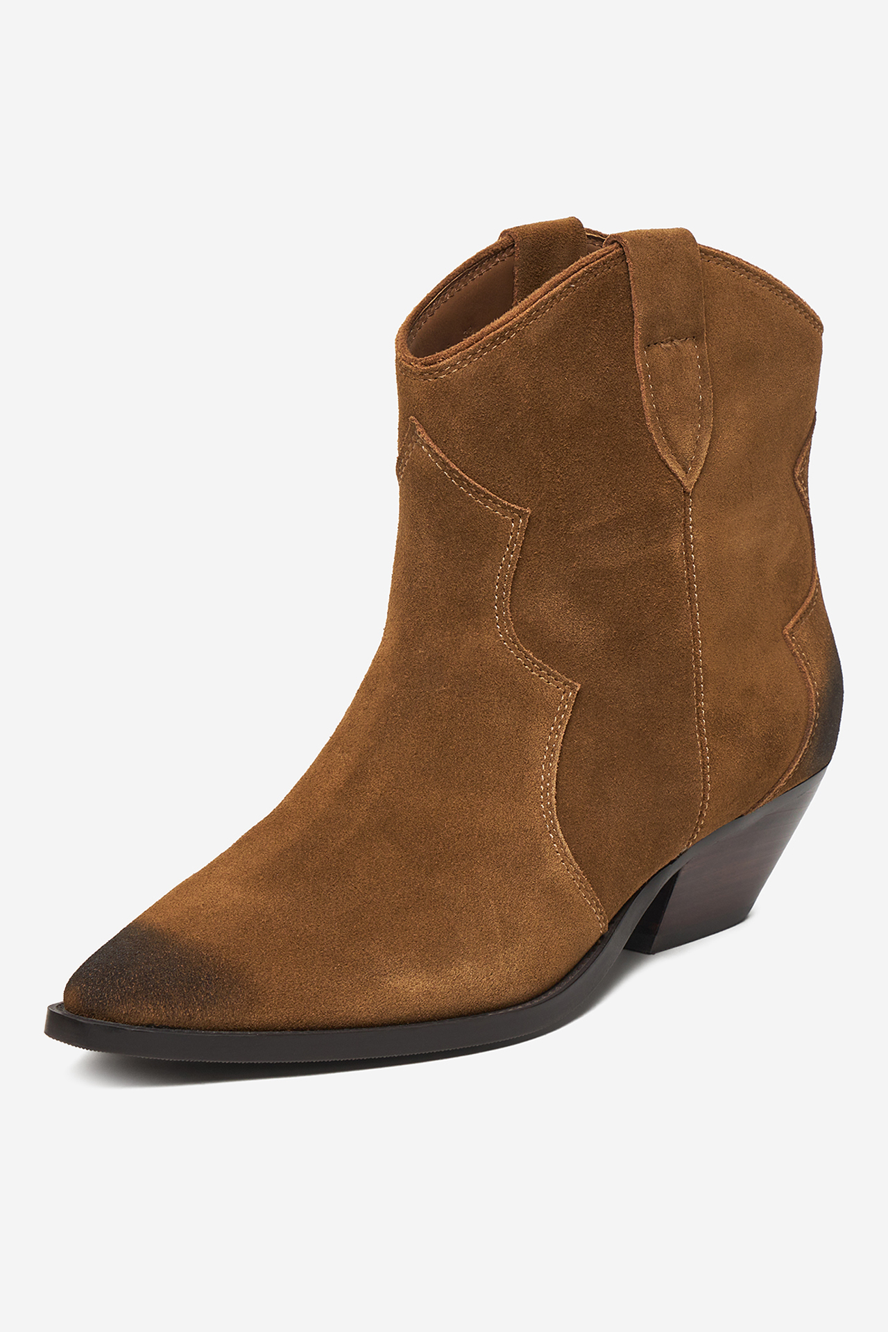 Kovbojská obuv Hnědá