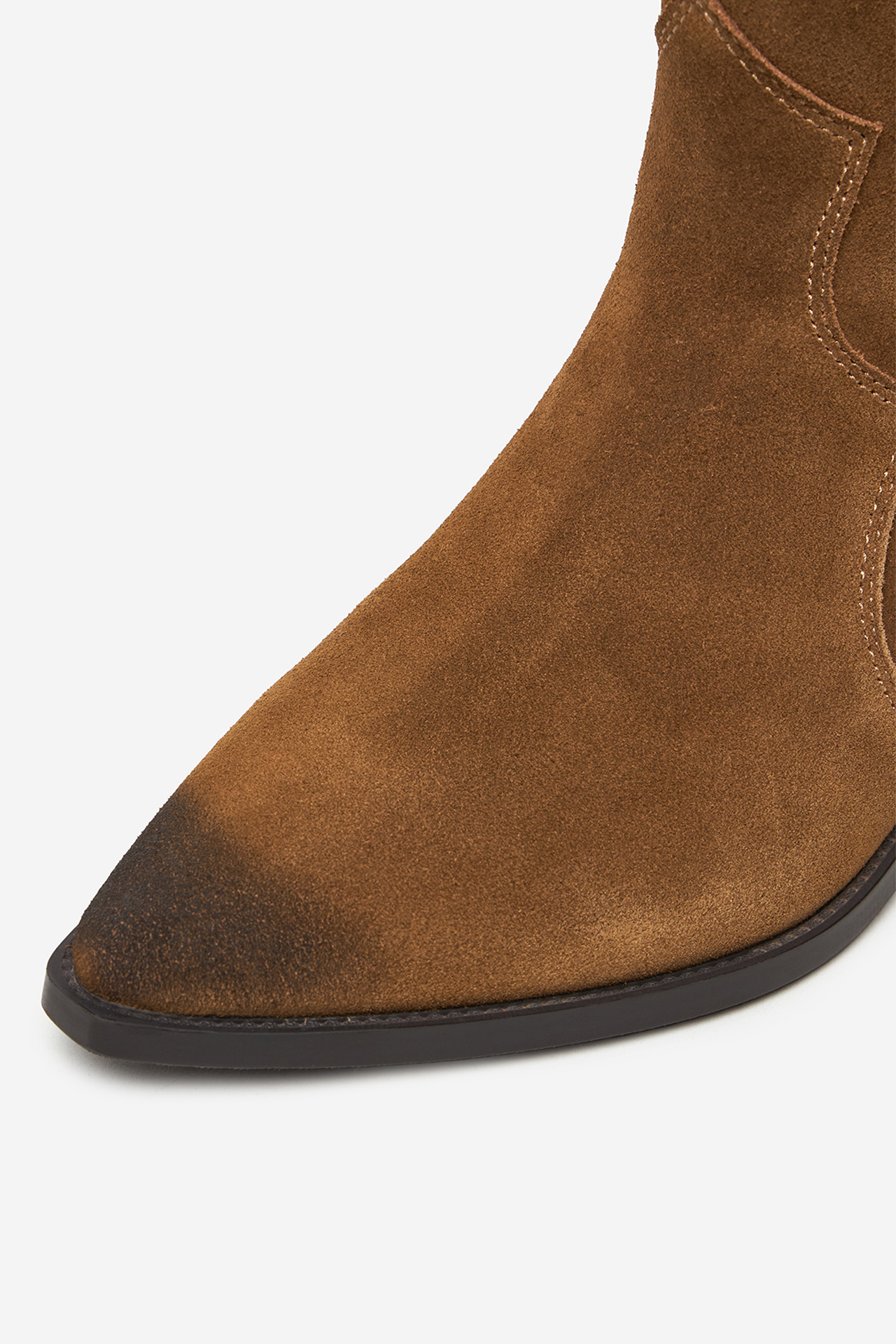 Kovbojská obuv Hnědá