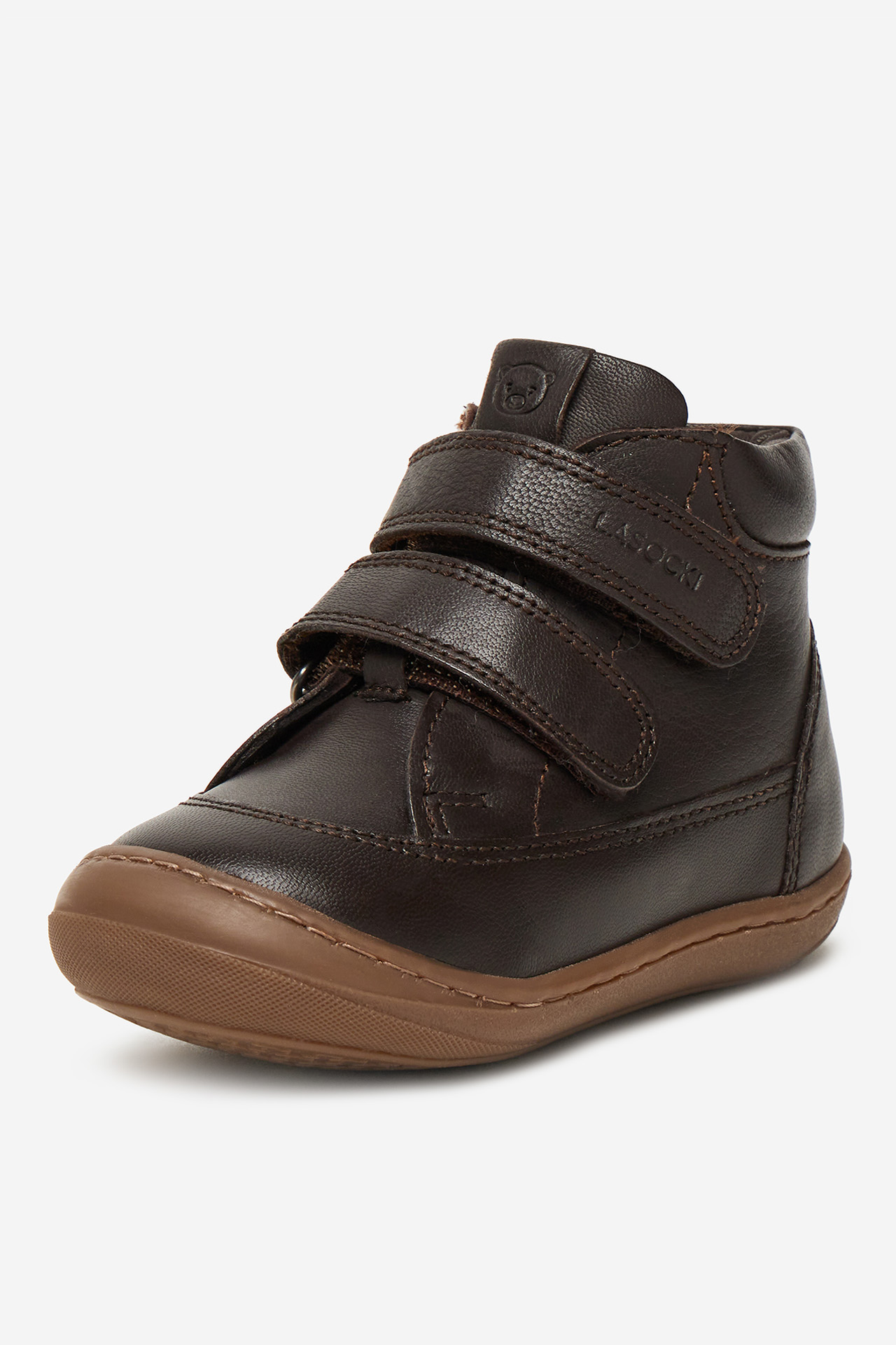 Kotníková obuv Tmavě hnědá