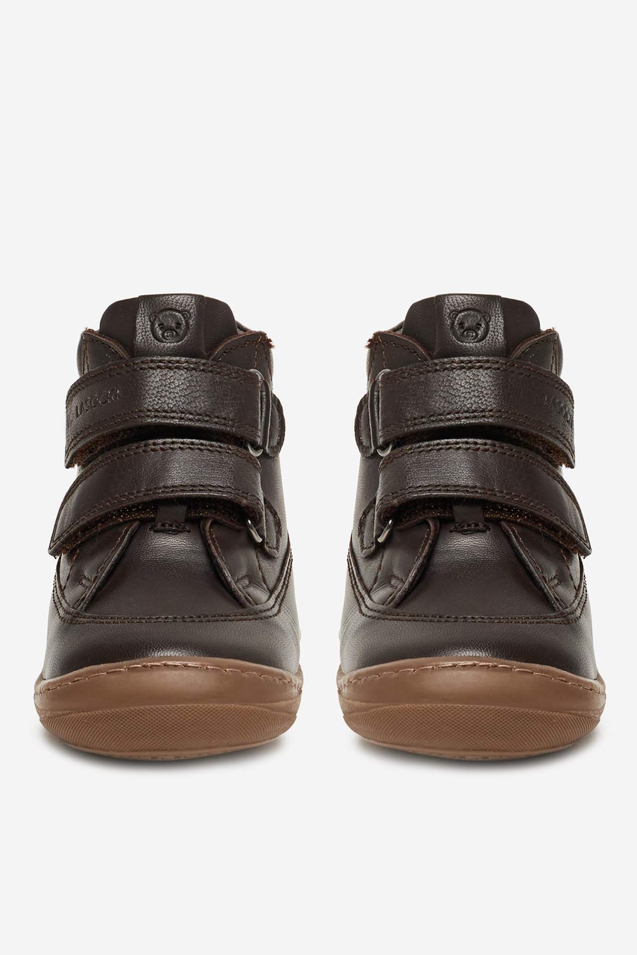 Kotníková obuv Tmavě hnědá