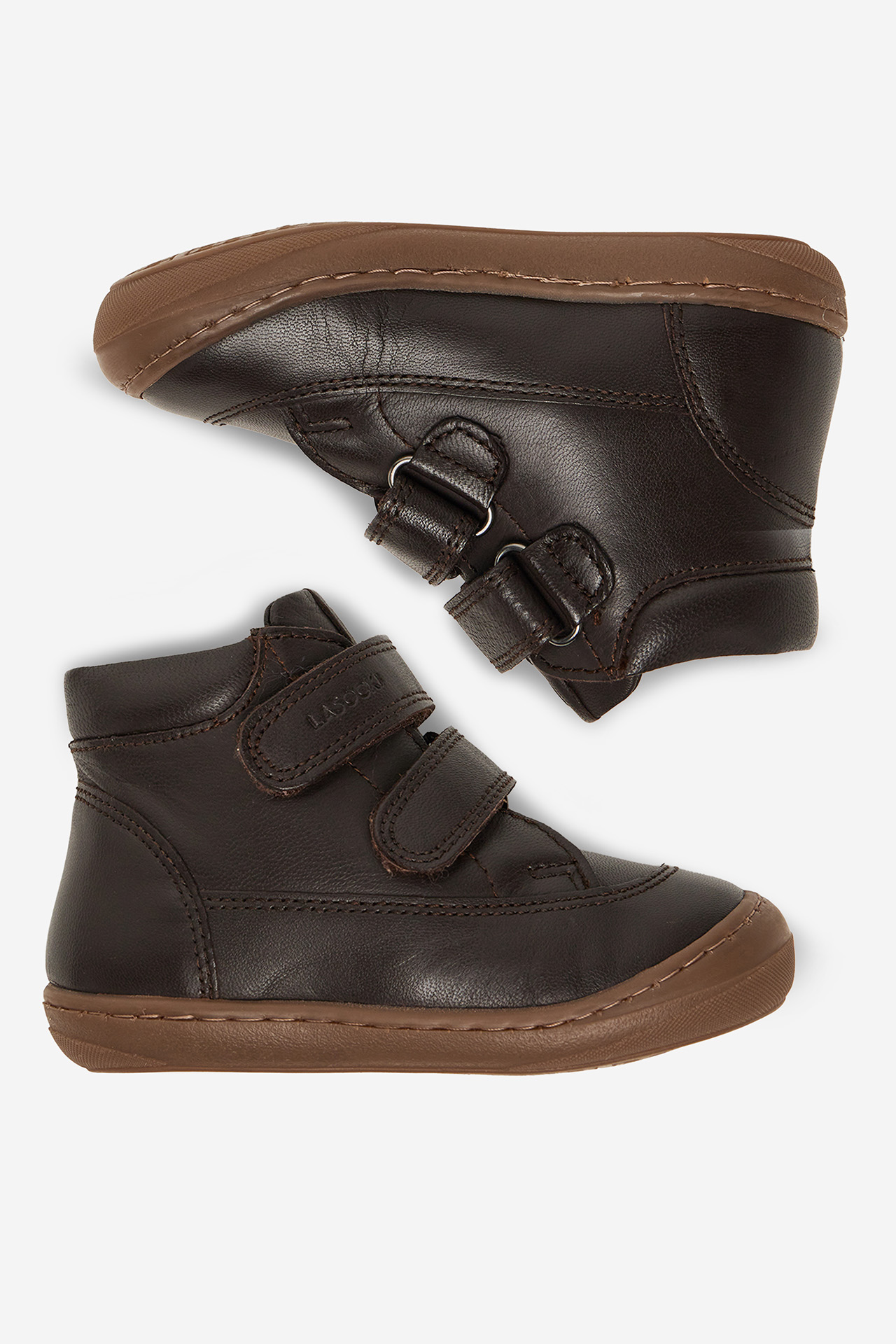 Kotníková obuv Tmavě hnědá