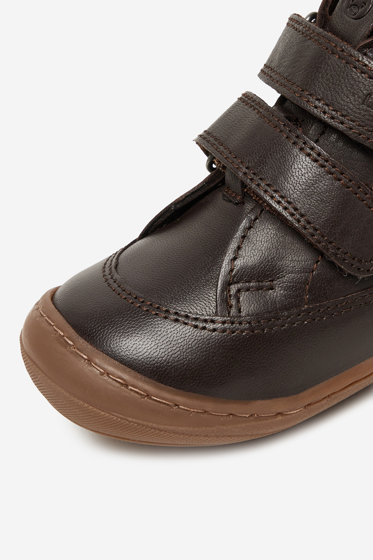 Kotníková obuv Tmavě hnědá