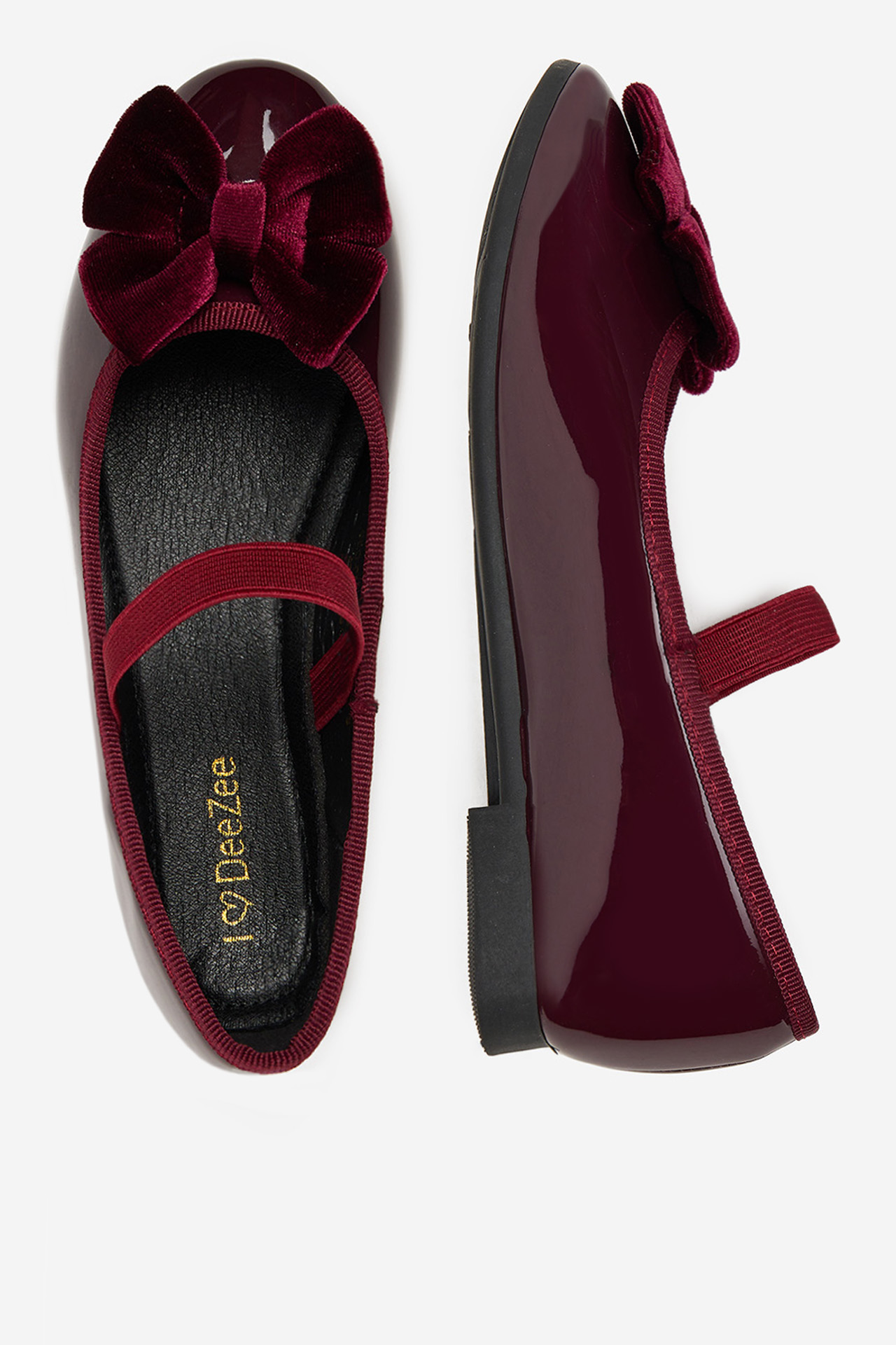 Balerinke Bordo rdeča