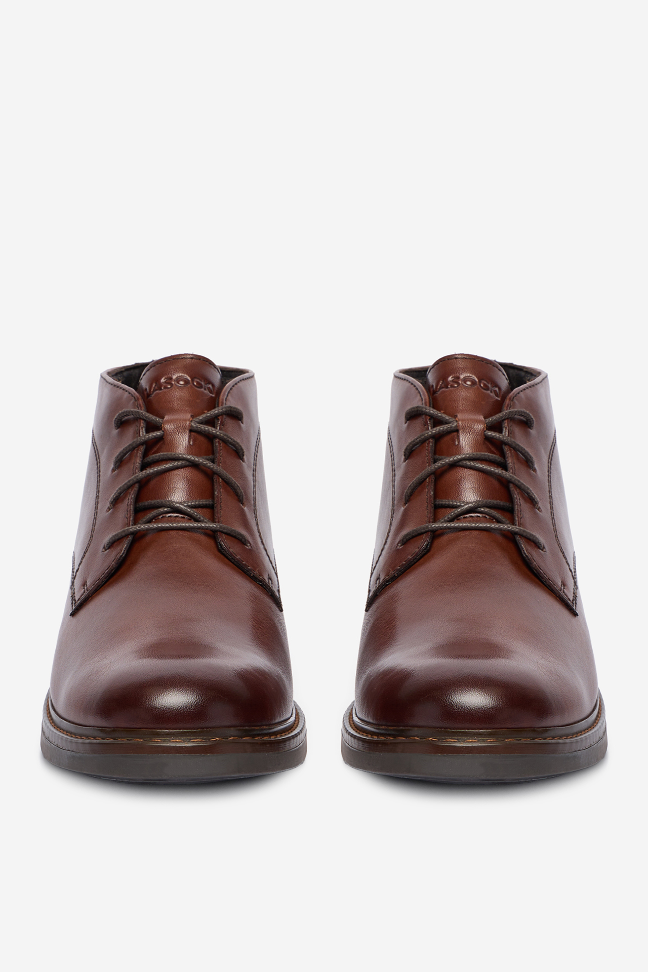 Kotníková obuv Tmavě hnědá