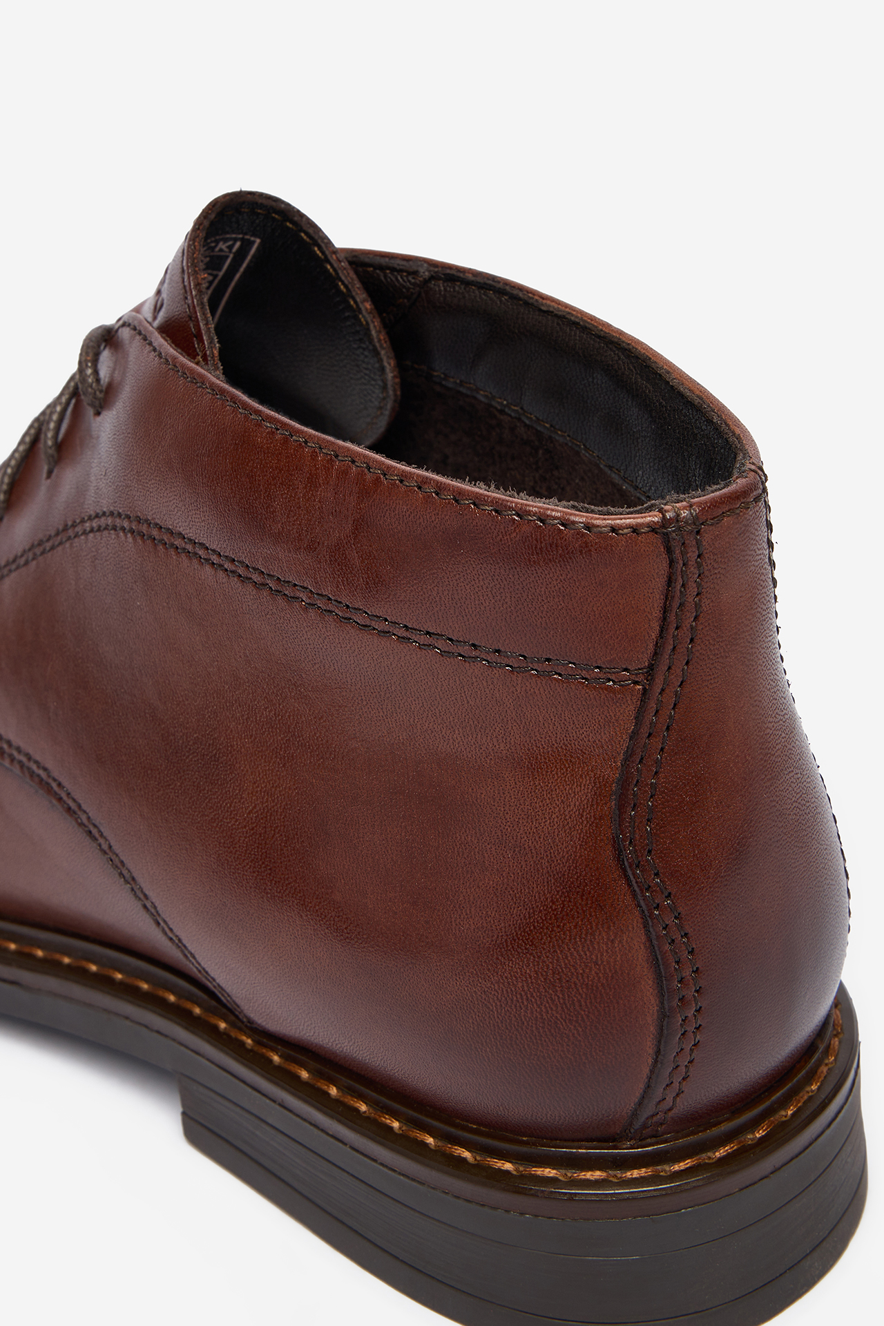 Kotníková obuv Tmavě hnědá