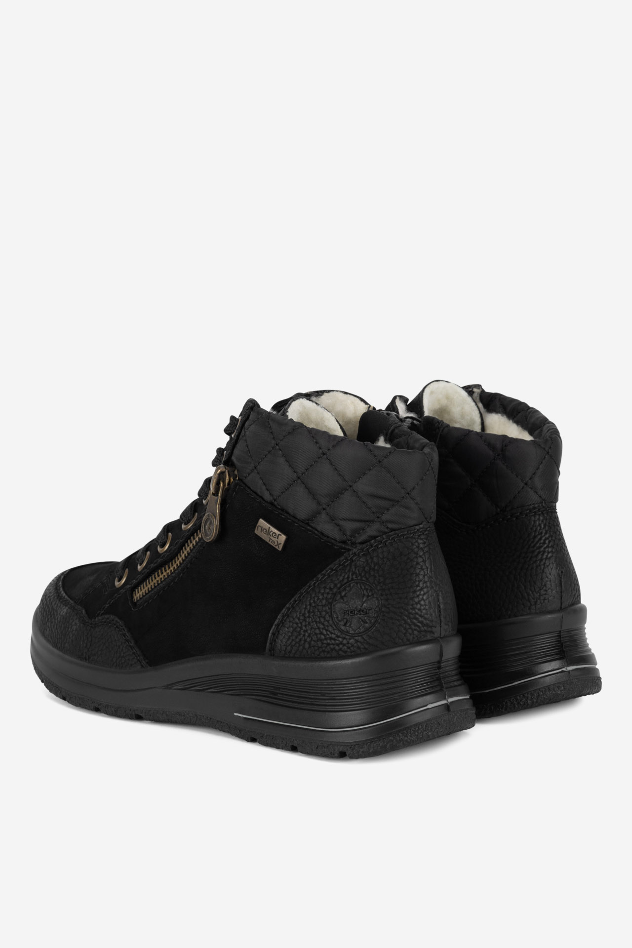 Cipele na vezanje Crno