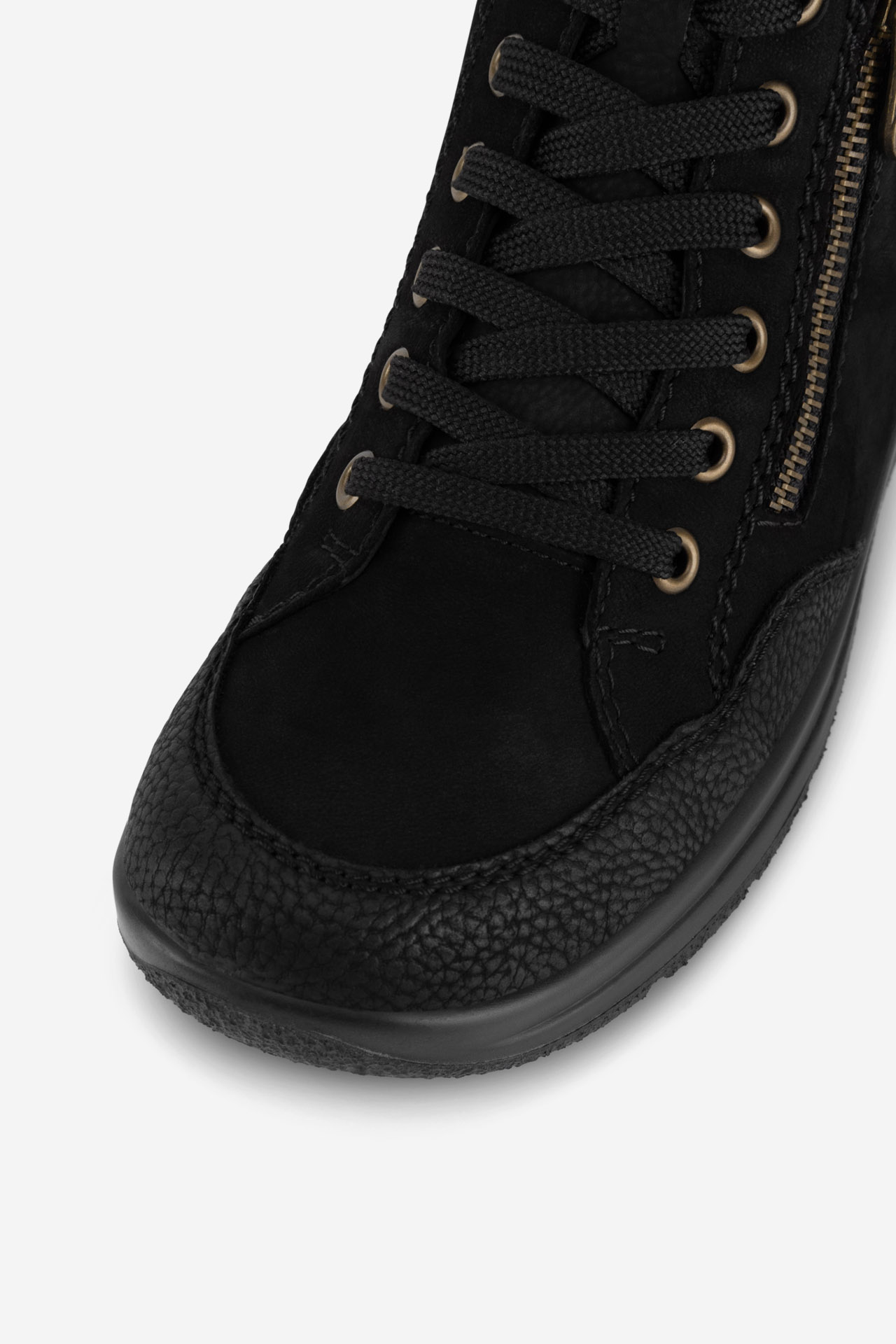 Cipele na vezanje Crno