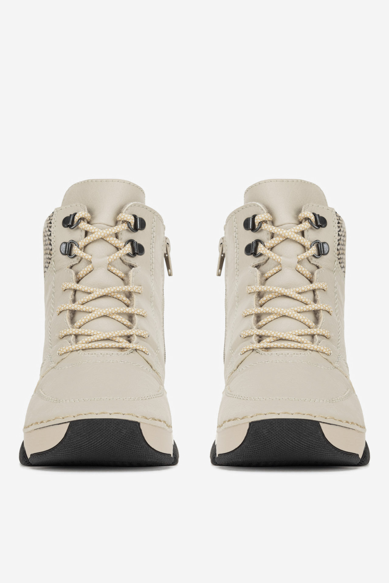 Šnurovacie topánky Béžová